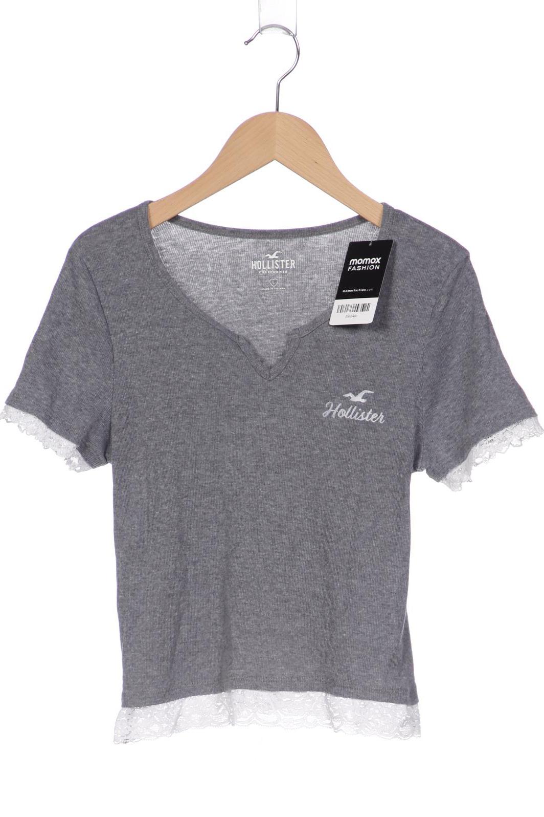 

Hollister Damen T-Shirt, grau, Gr. 42