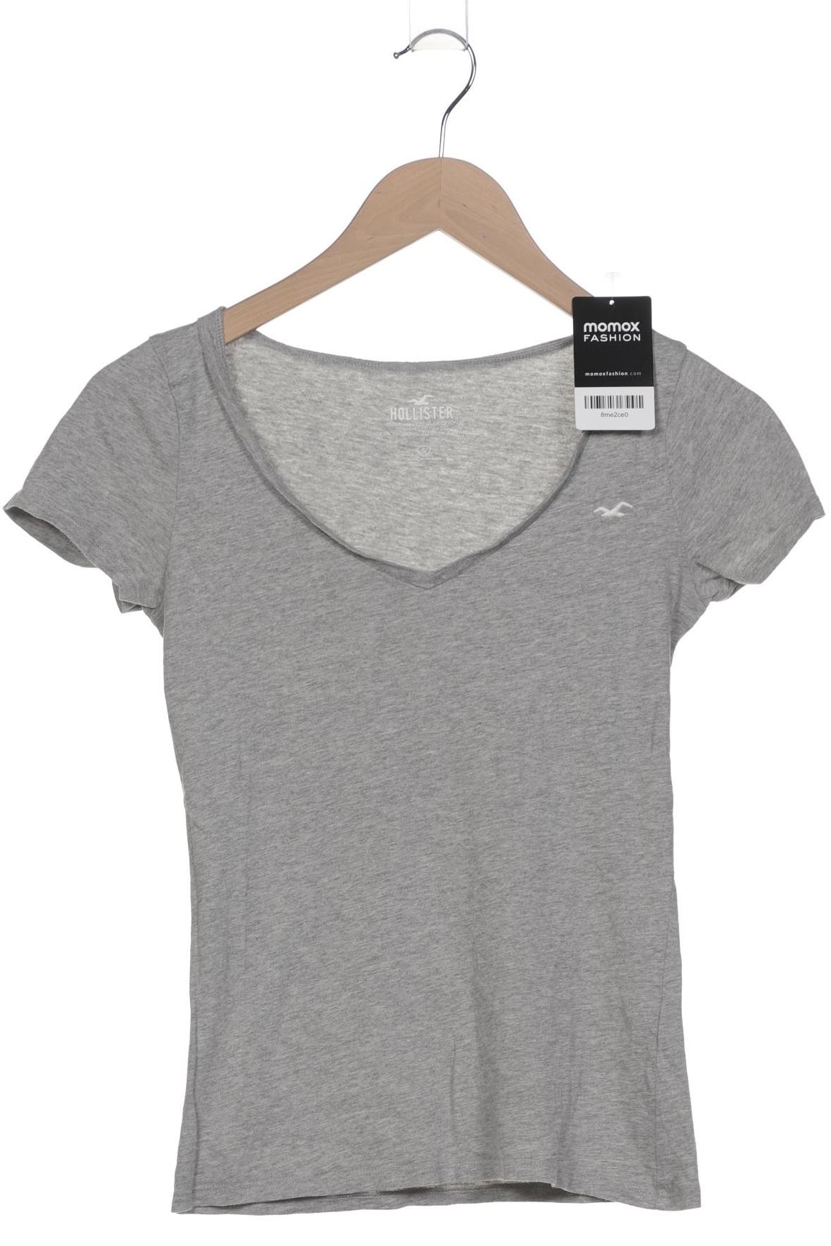 

Hollister Damen T-Shirt, grau, Gr. 36