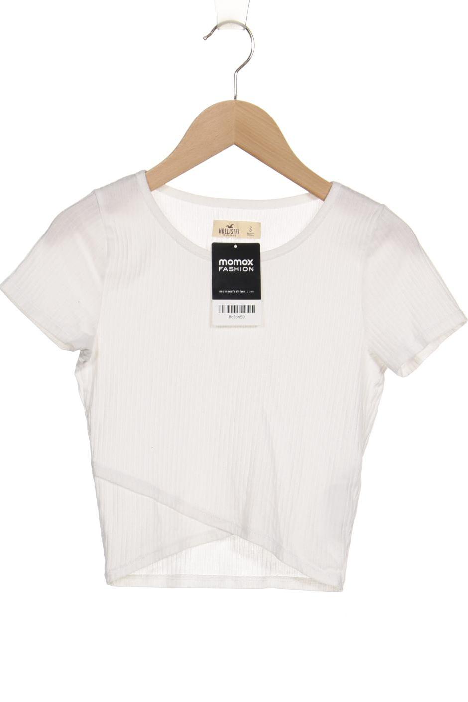 

Hollister Damen T-Shirt, weiß, Gr. 36
