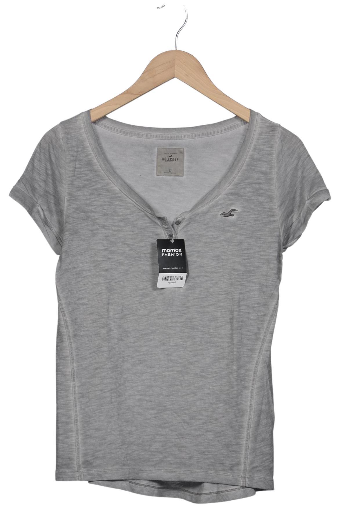 

Hollister Damen T-Shirt, grau, Gr. 36