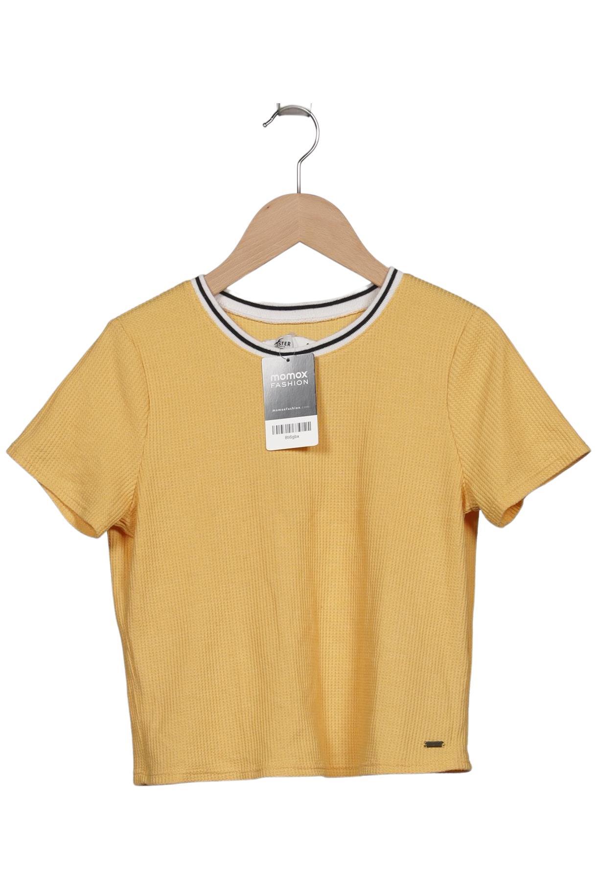 

Hollister Damen T-Shirt, gelb, Gr. 36