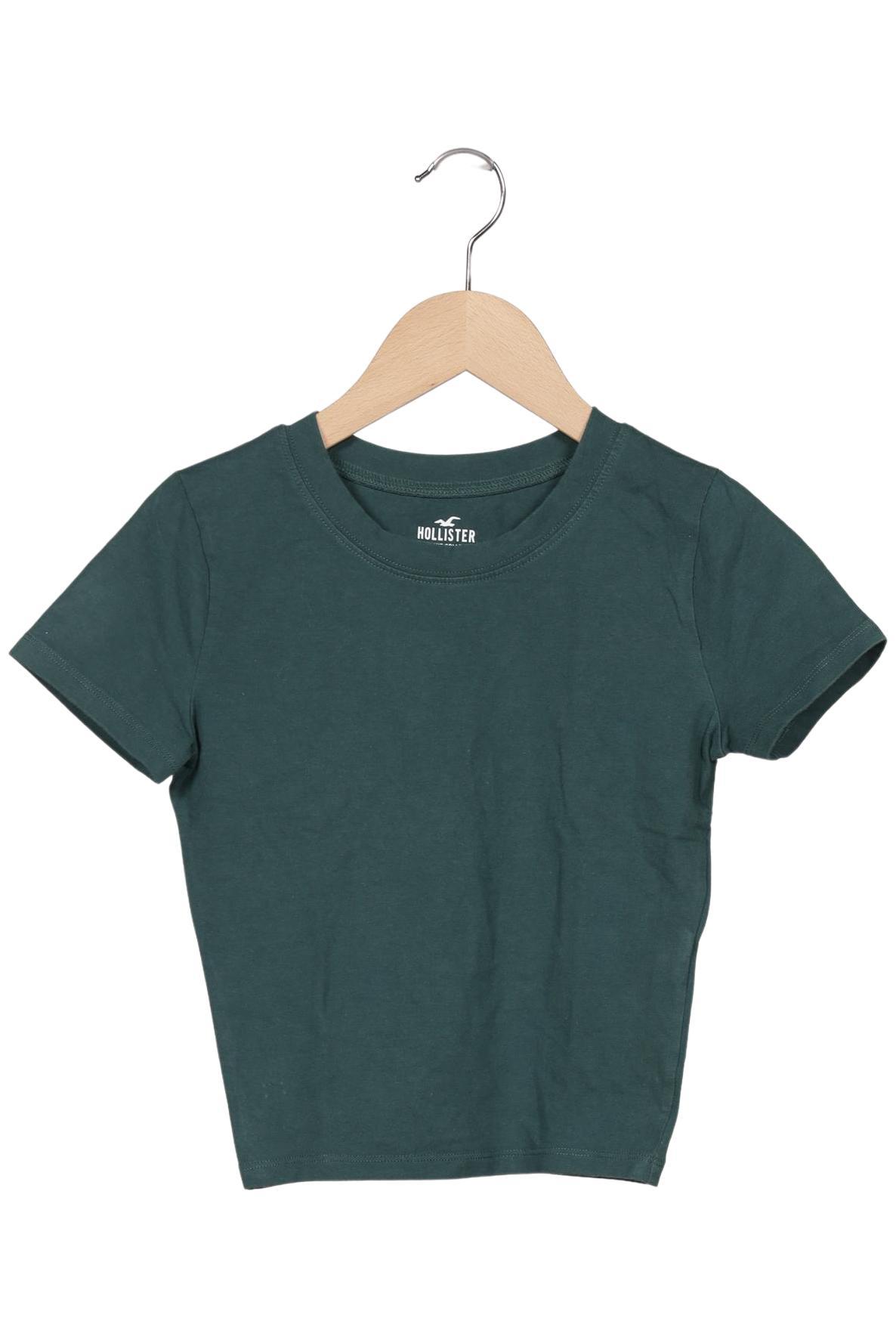 

Hollister Damen T-Shirt, grün, Gr. 34
