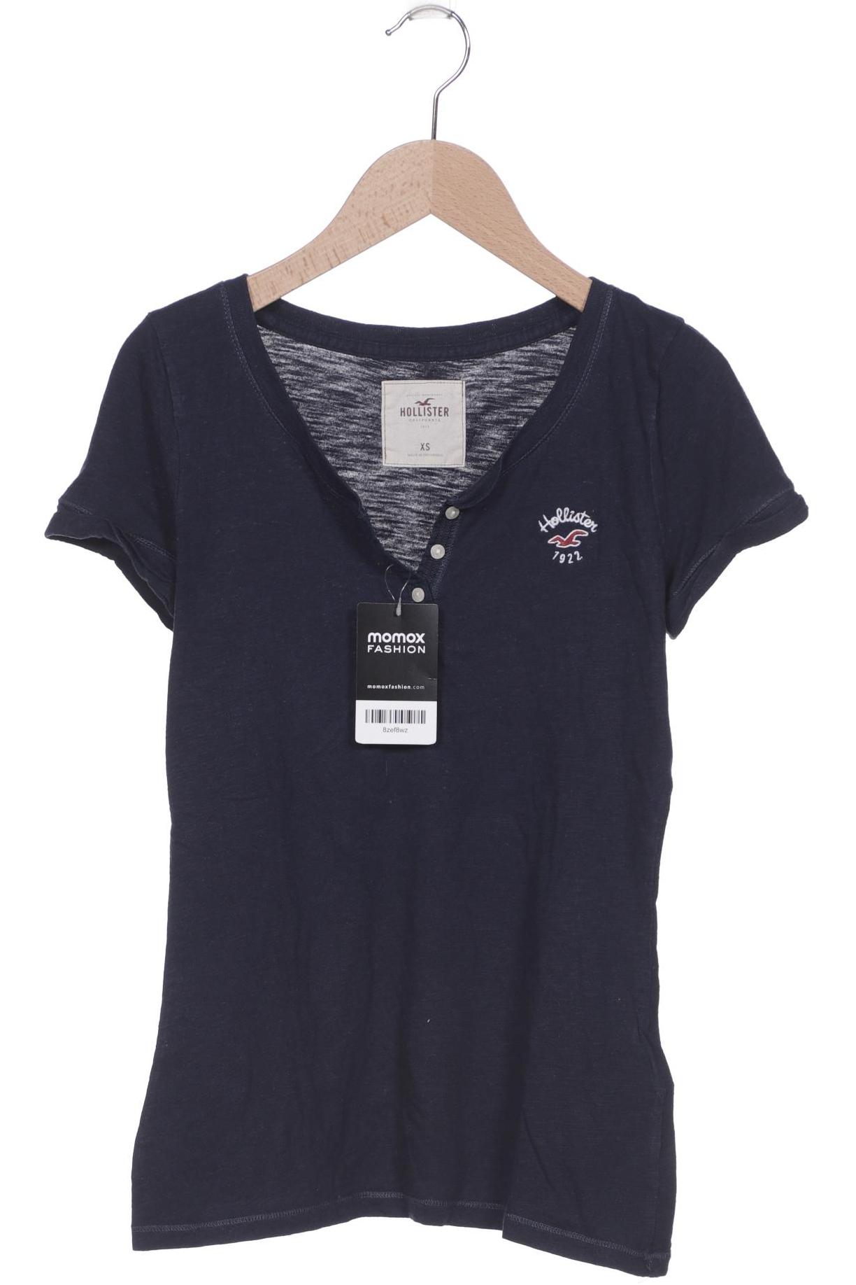 

Hollister Damen T-Shirt, marineblau