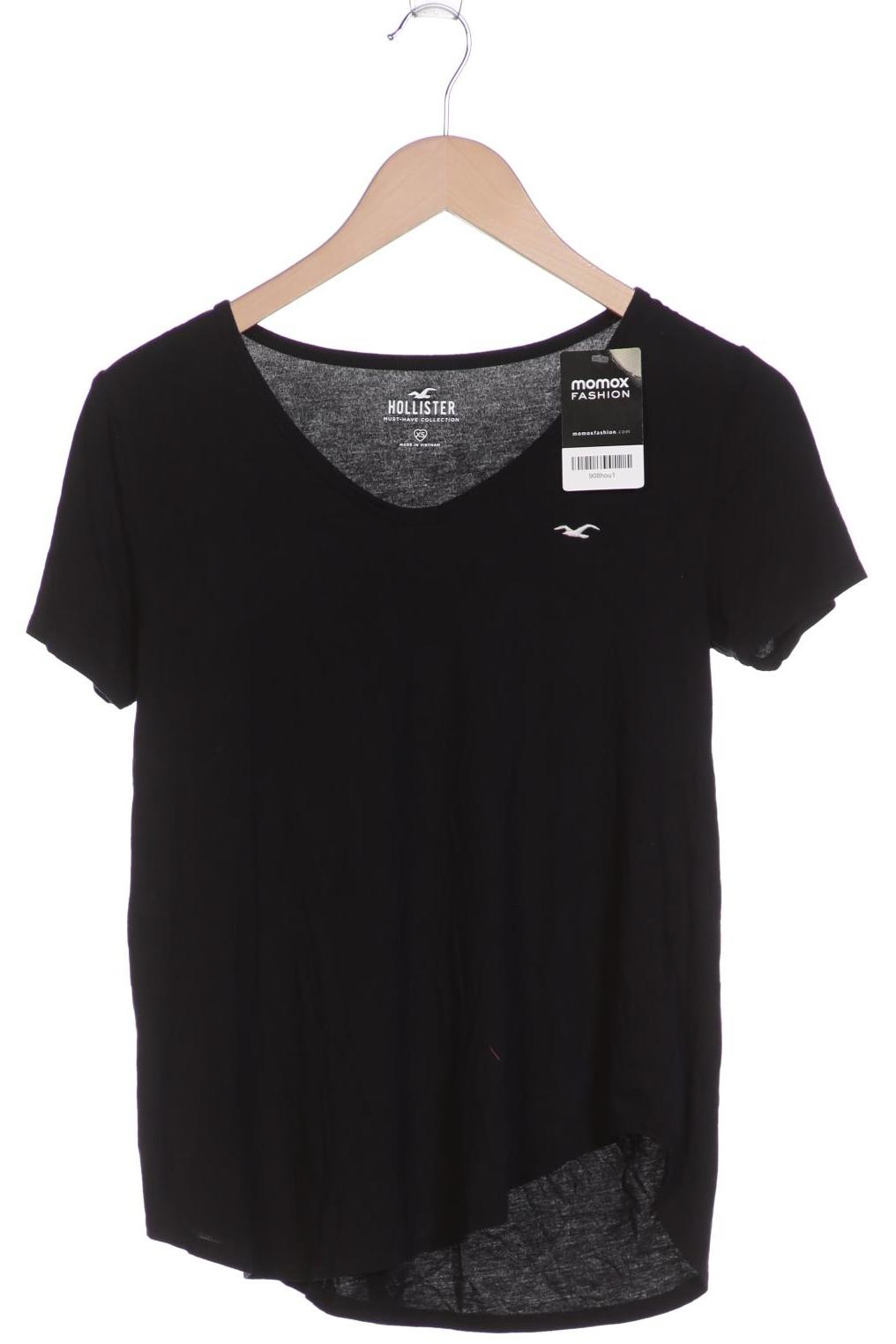 

Hollister Damen T-Shirt, schwarz, Gr. 34