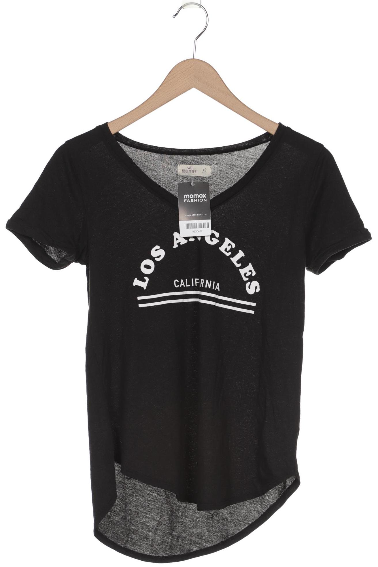 

Hollister Damen T-Shirt, schwarz, Gr. 34