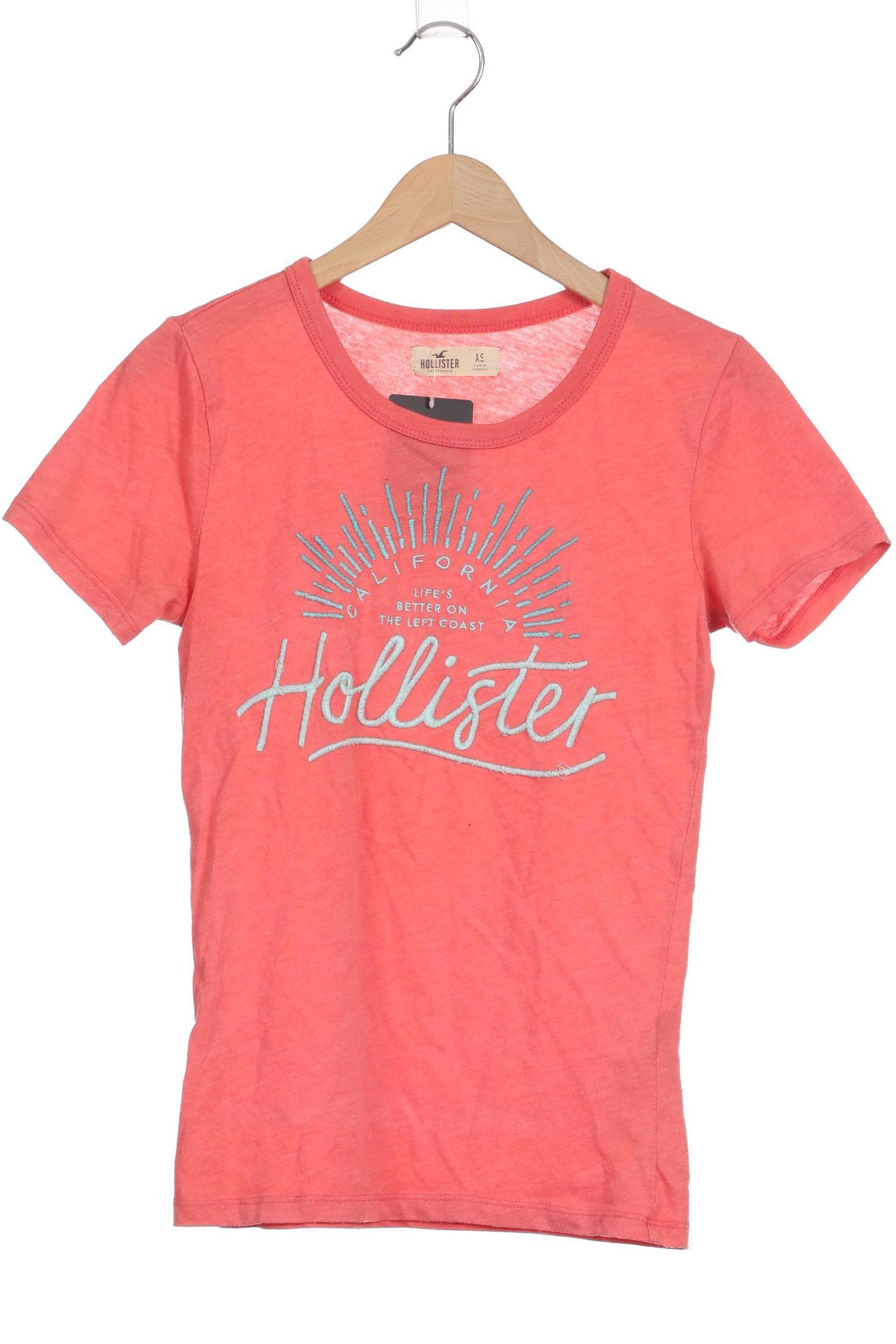 

Hollister Damen T-Shirt, pink, Gr.