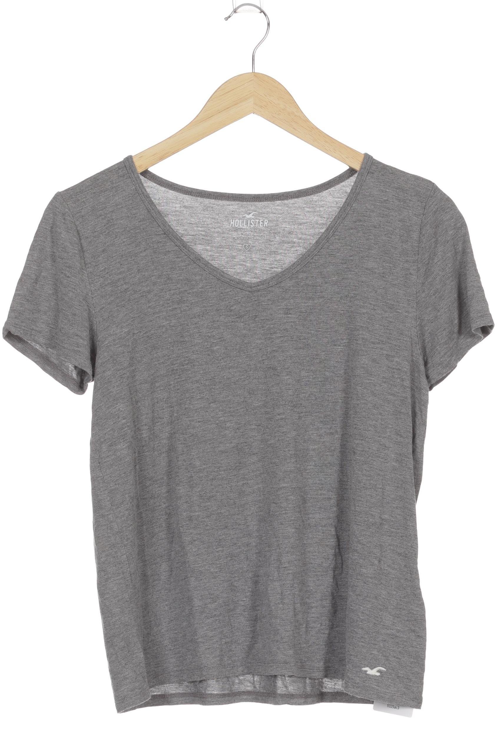 

Hollister Damen T-Shirt, grau, Gr.