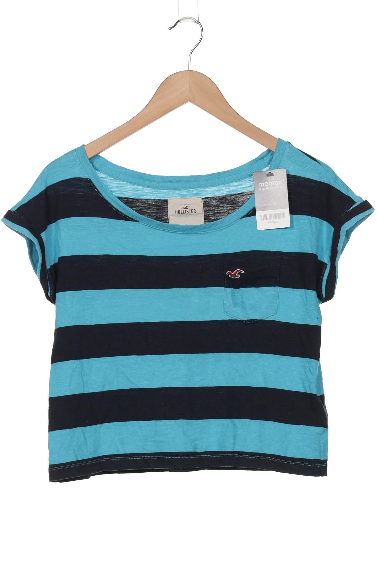 

Hollister Damen T-Shirt, blau, Gr. 36