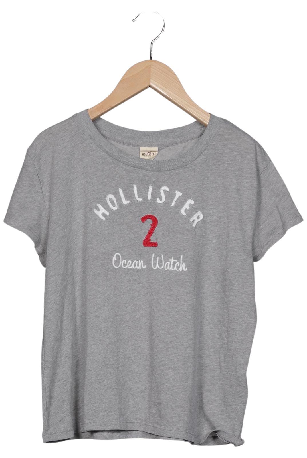 

Hollister Damen T-Shirt, grau, Gr. 38