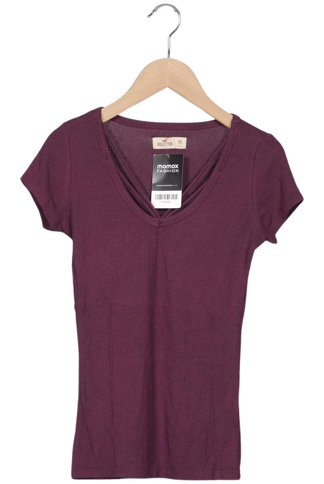 

Hollister Damen T-Shirt, flieder, Gr. 34