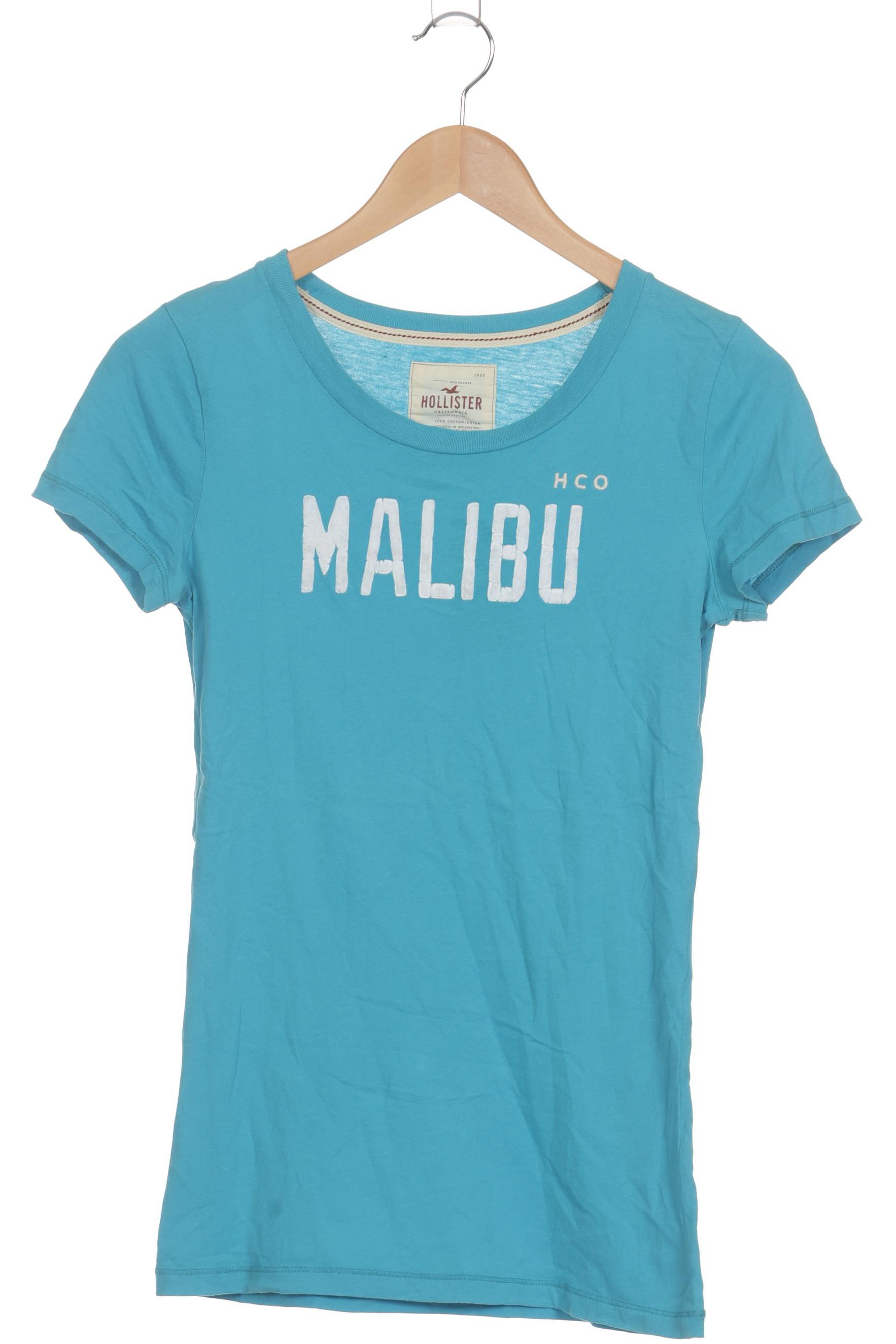 

Hollister Damen T-Shirt, blau, Gr. 36