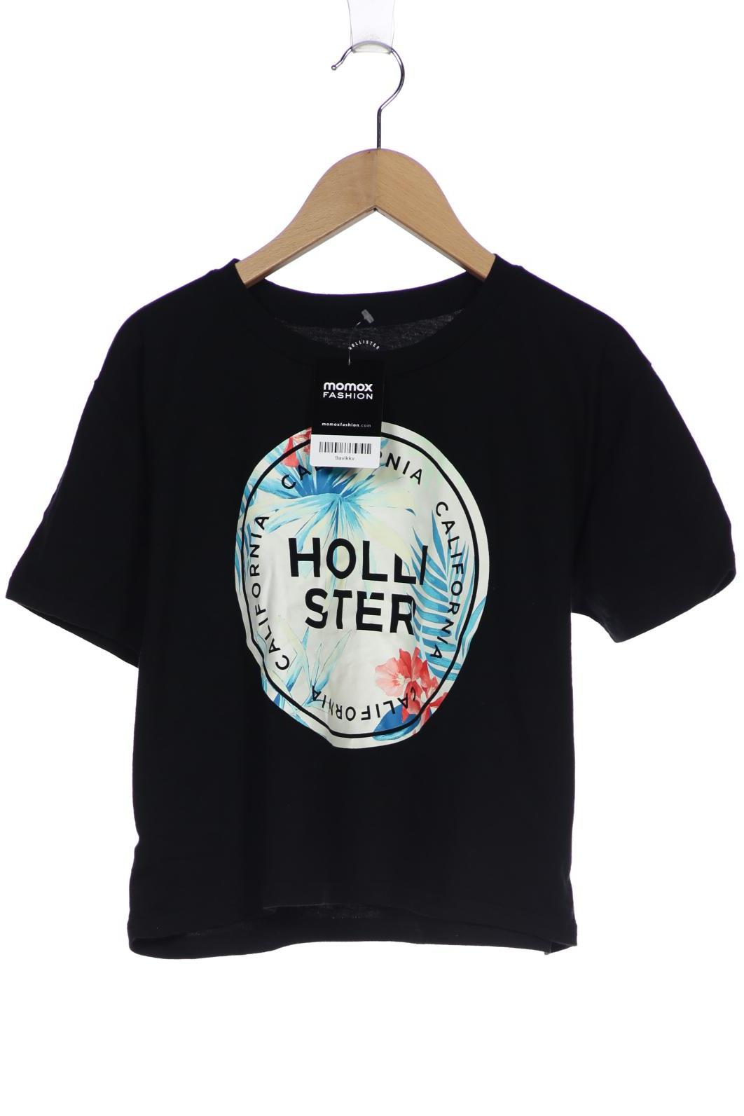 

Hollister Damen T-Shirt, schwarz