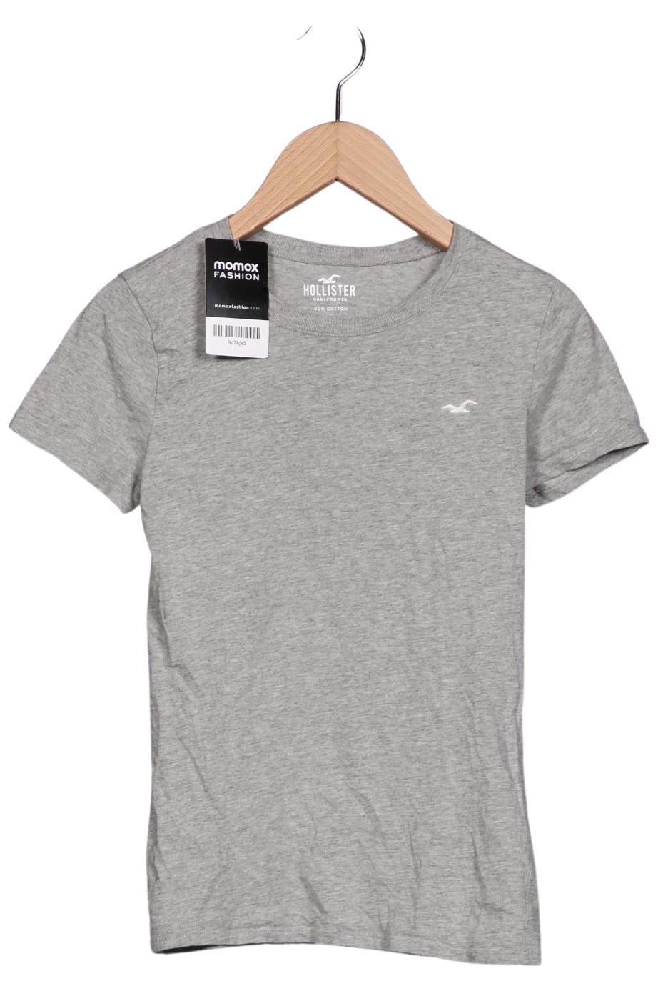 

Hollister Damen T-Shirt, grau, Gr. 34