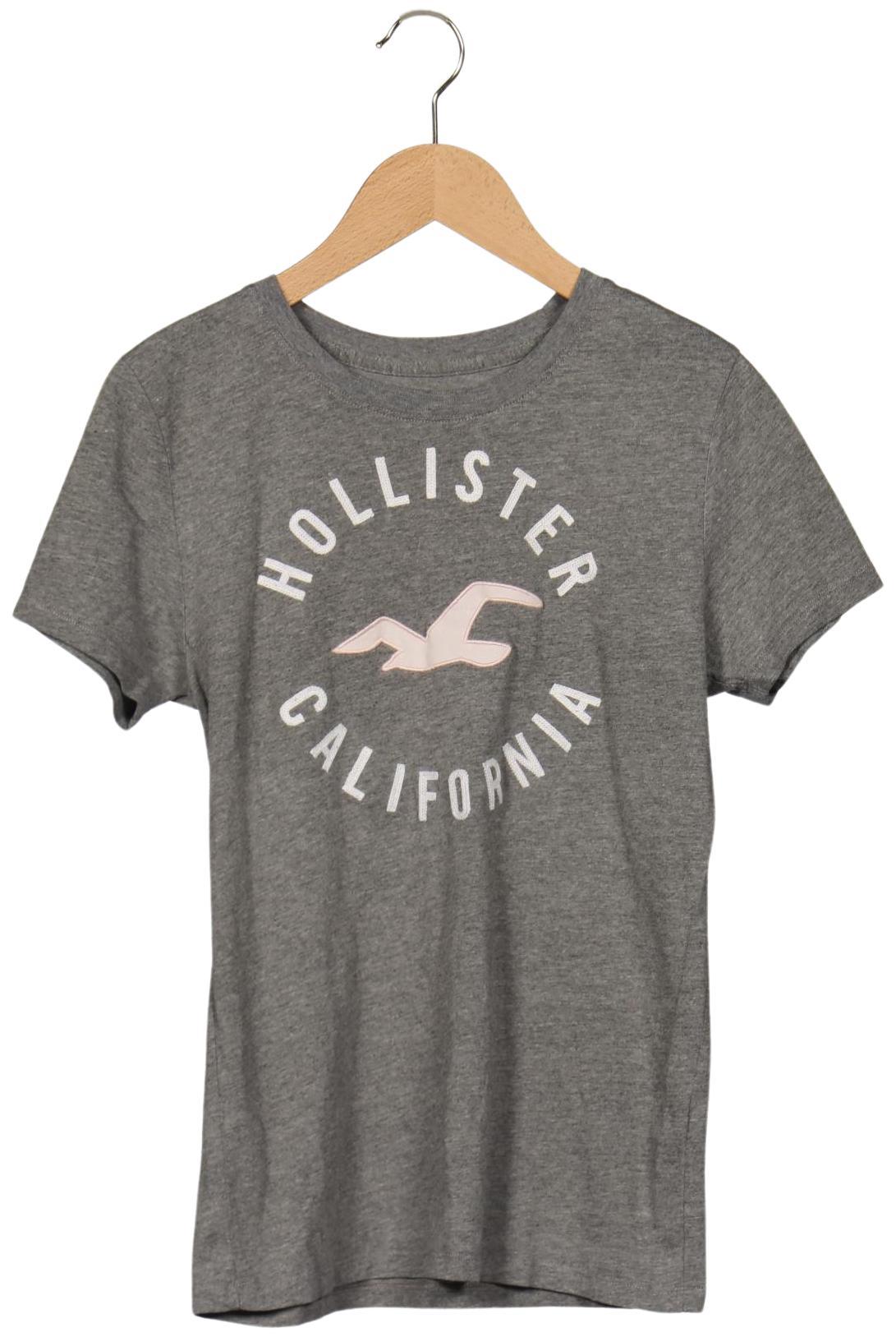 

Hollister Damen T-Shirt, grau, Gr. 36