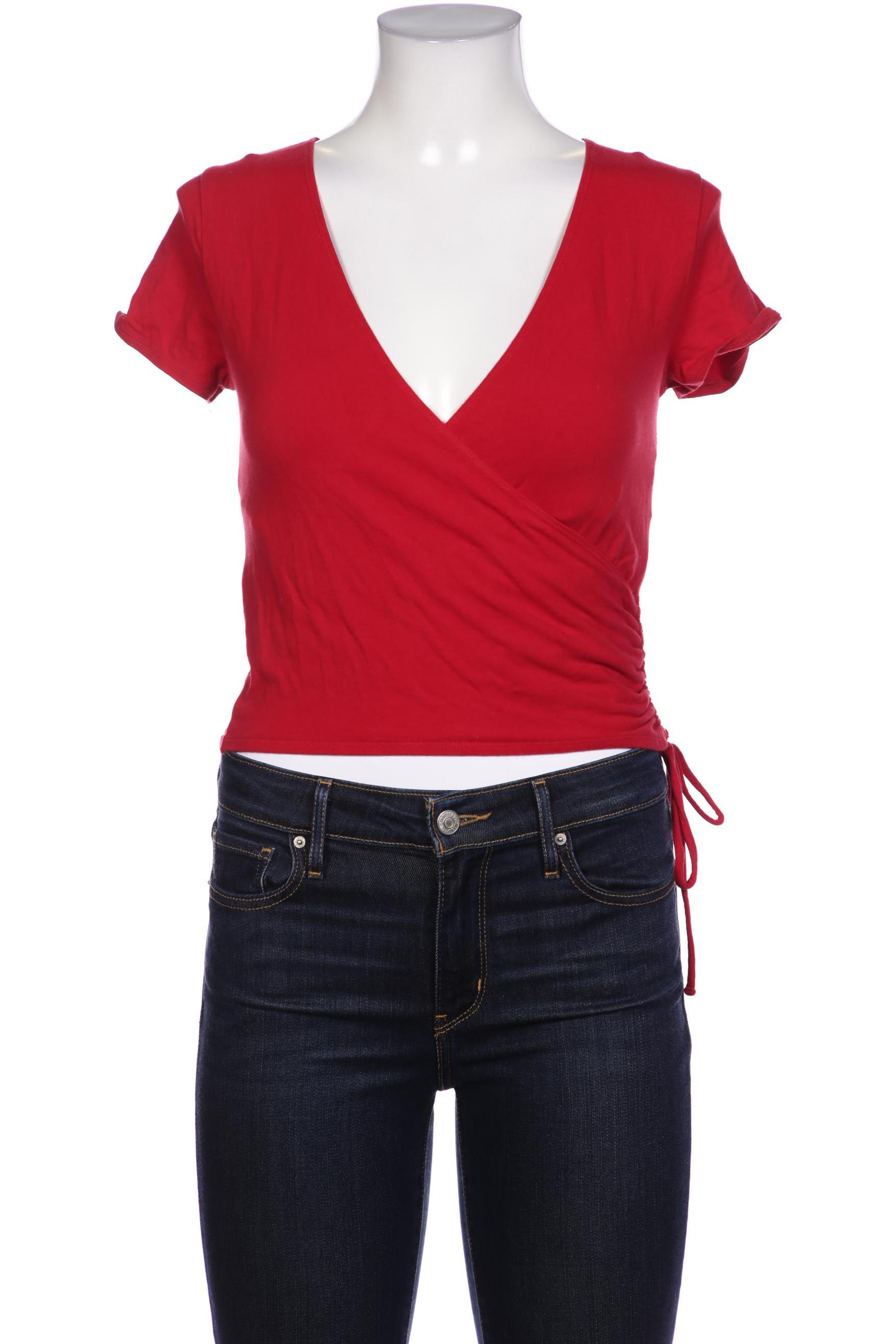 

Hollister Damen T-Shirt, rot, Gr. 38