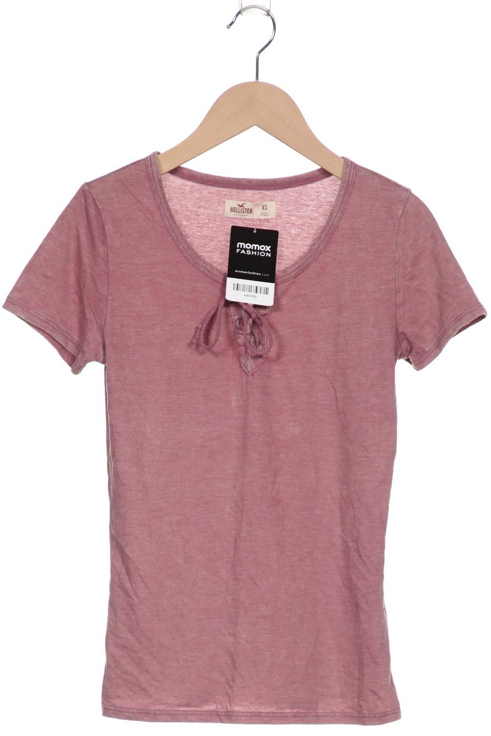 

Hollister Damen T-Shirt, pink, Gr. 34