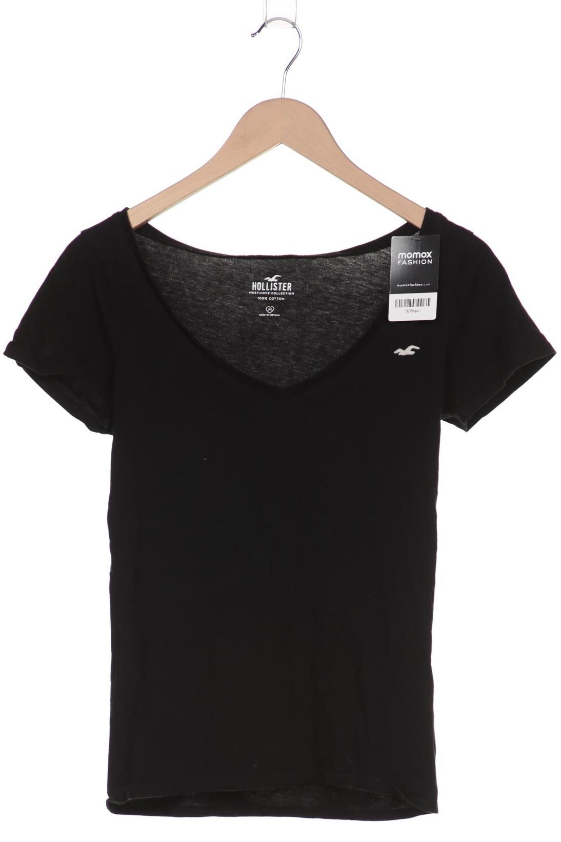

Hollister Damen T-Shirt, schwarz