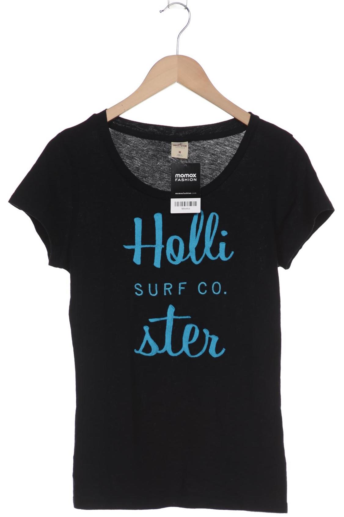 

Hollister Damen T-Shirt, schwarz