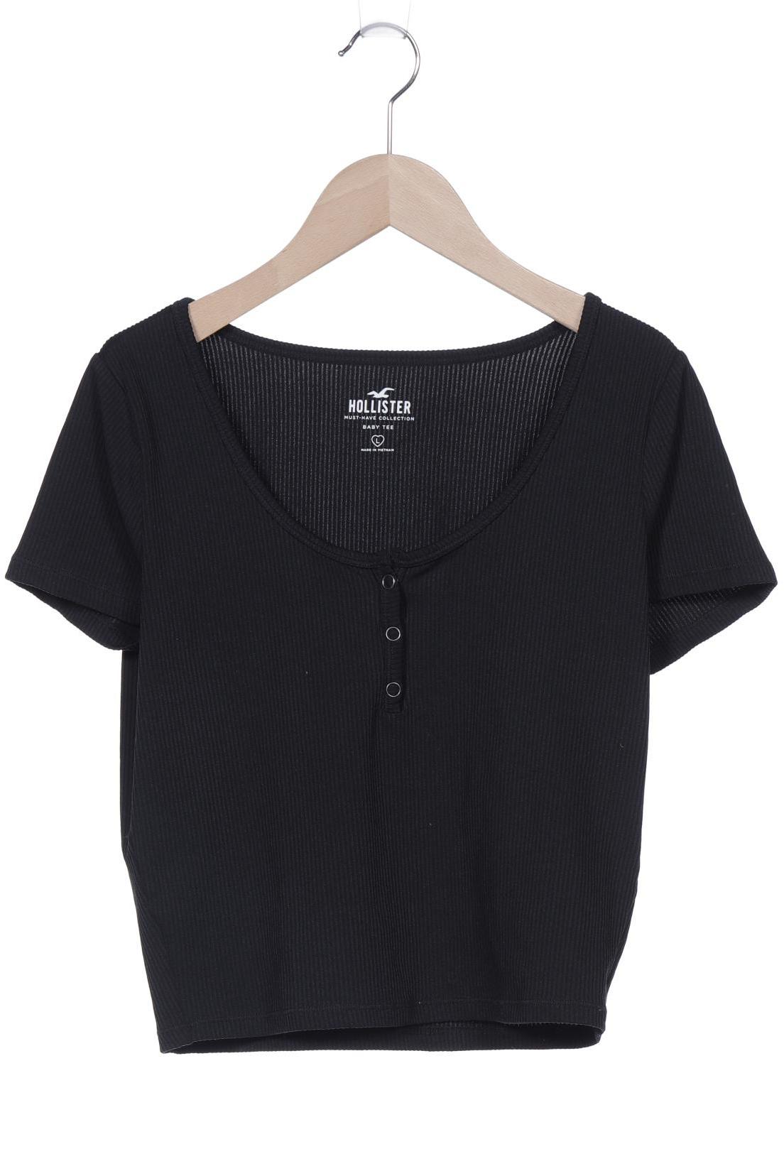 

Hollister Damen T-Shirt, schwarz, Gr. 42