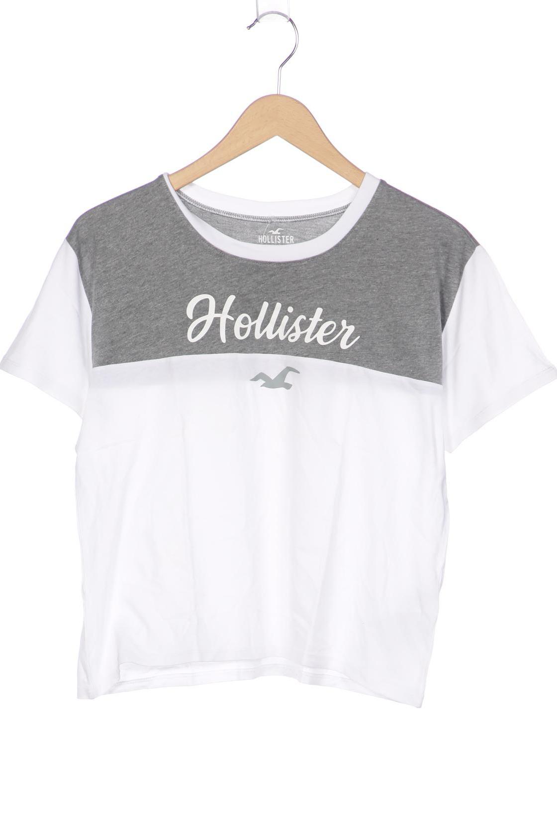 

Hollister Damen T-Shirt, weiß, Gr. 38
