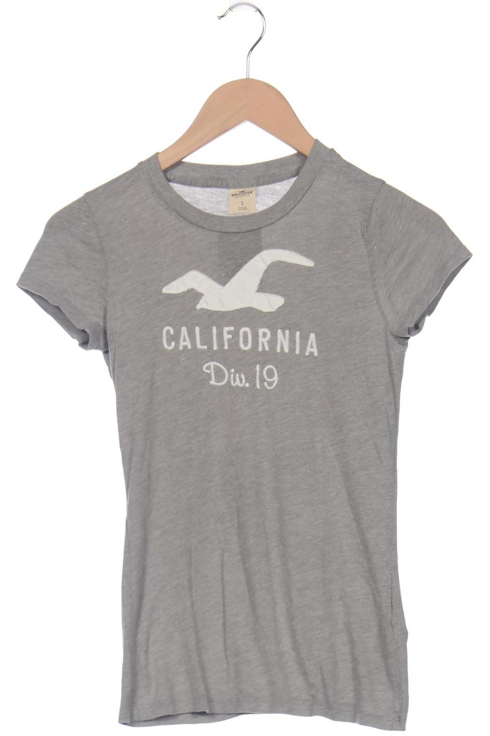 

Hollister Damen T-Shirt, grau, Gr. 36