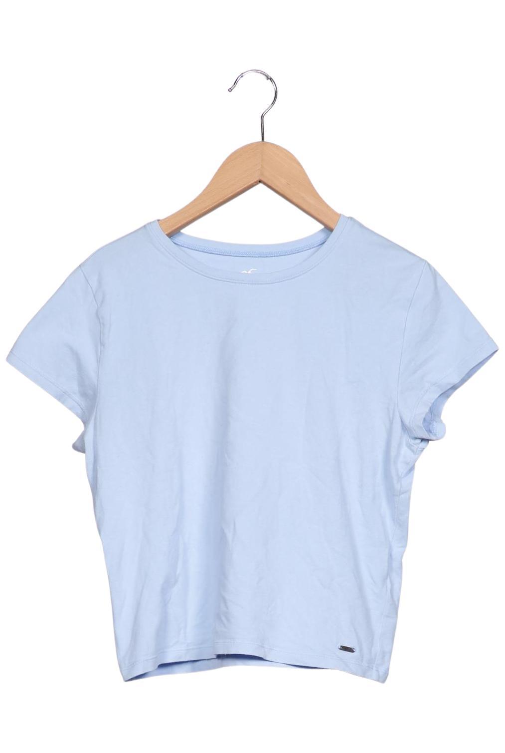 

Hollister Damen T-Shirt, hellblau, Gr. 38