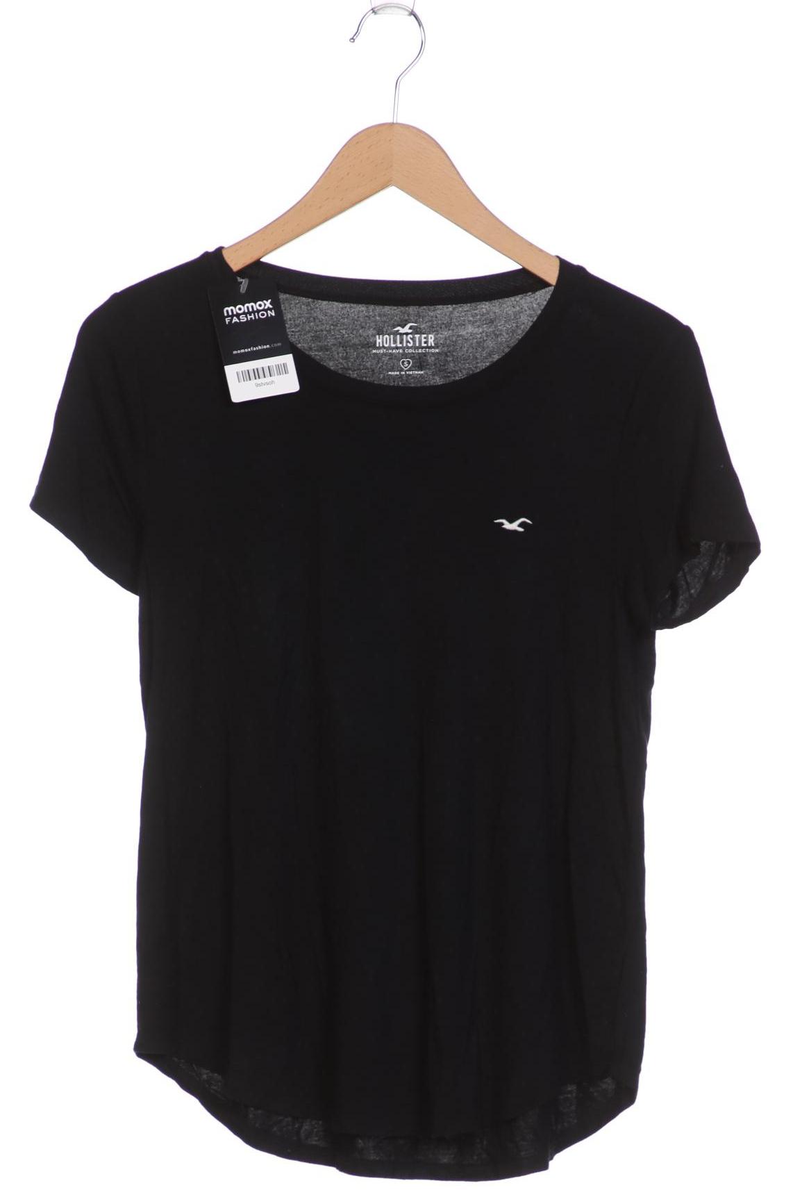 

Hollister Damen T-Shirt, schwarz, Gr. 36