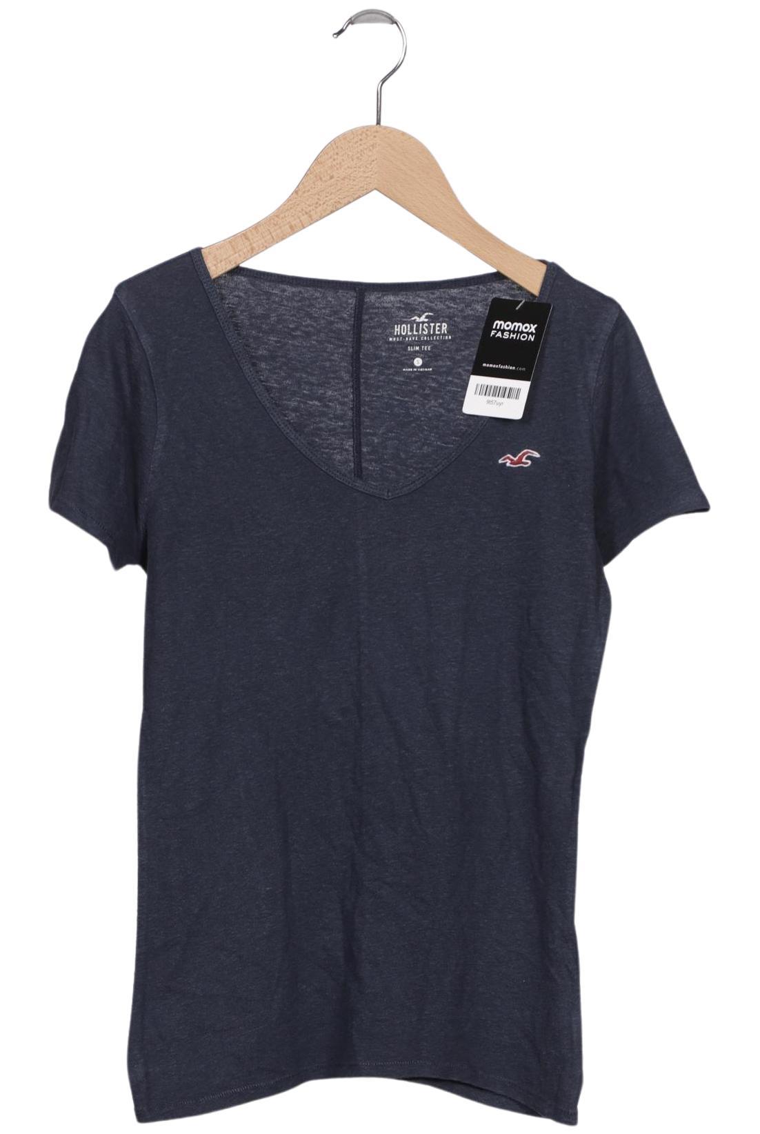 

Hollister Damen T-Shirt, marineblau, Gr. 36
