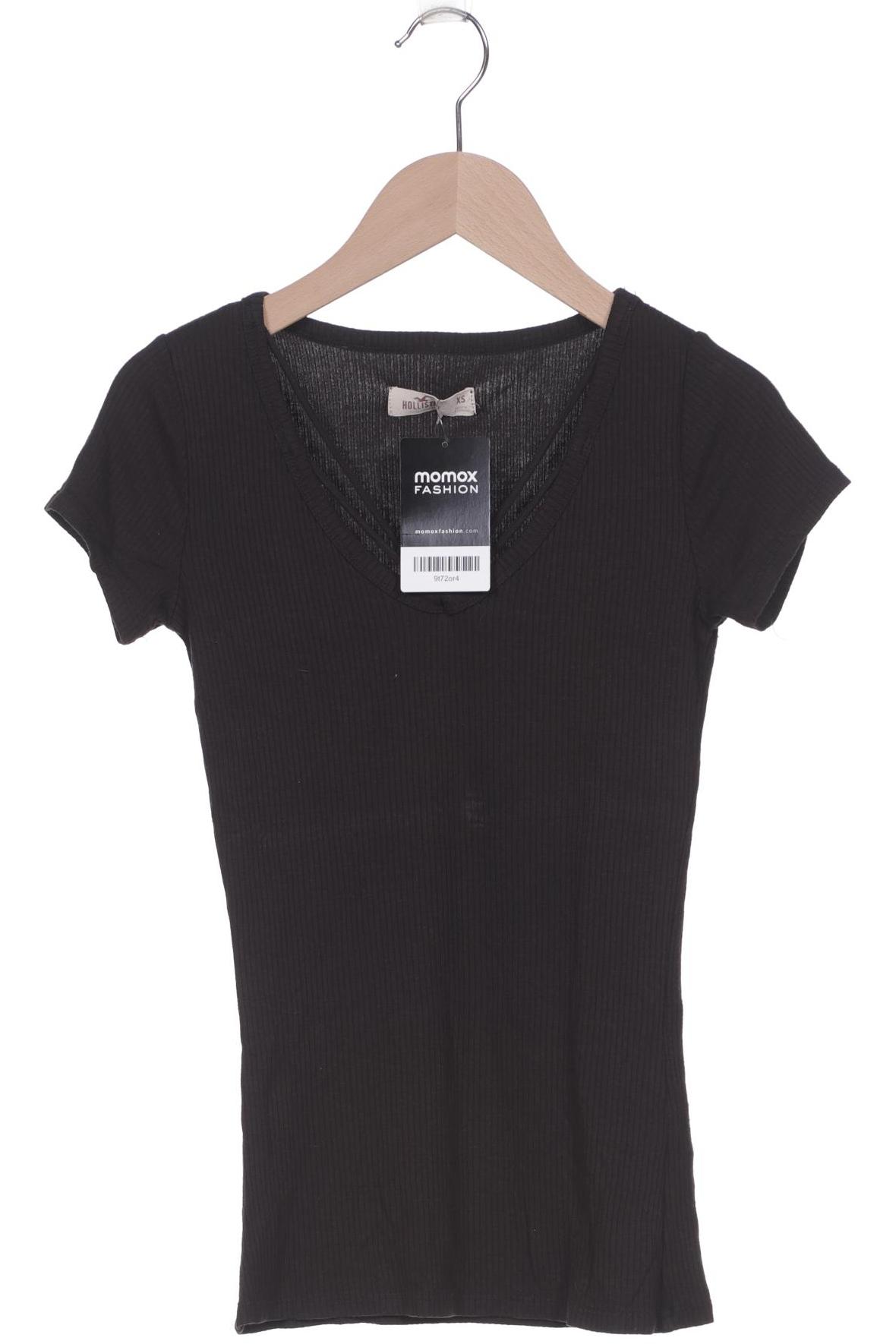

Hollister Damen T-Shirt, schwarz