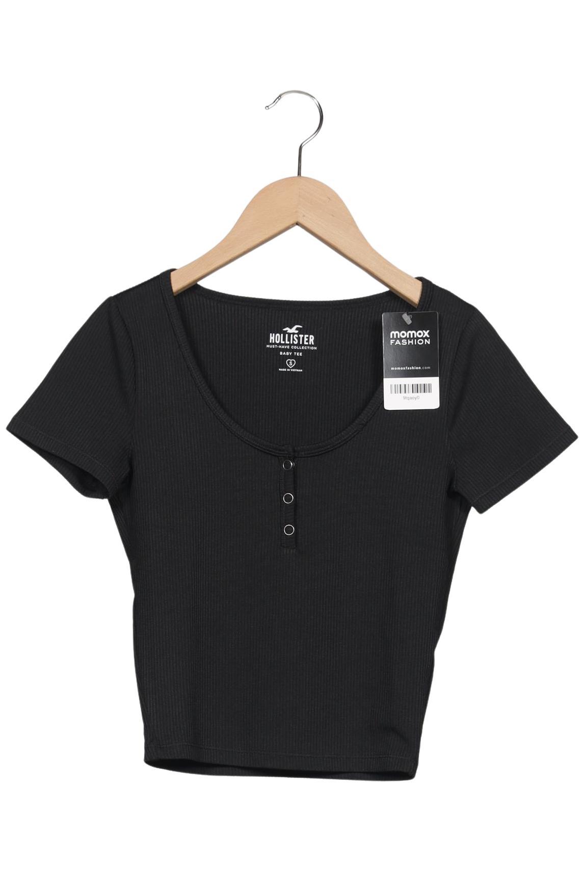

Hollister Damen T-Shirt, schwarz, Gr. 36