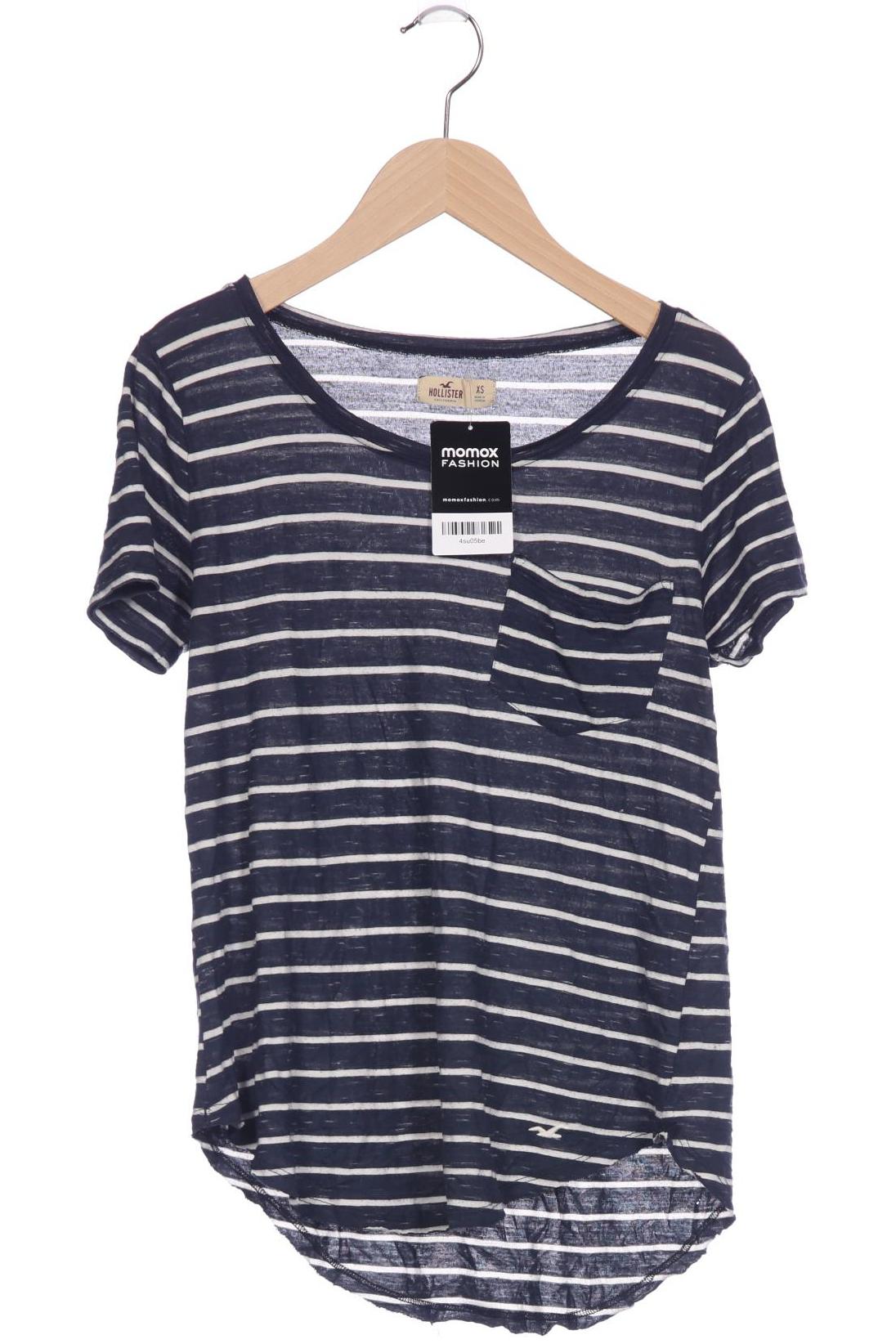 

Hollister Damen T-Shirt, marineblau, Gr. 34