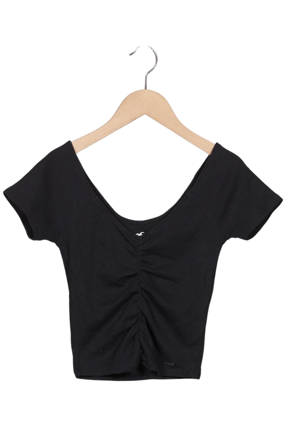 

Hollister Damen T-Shirt, schwarz, Gr. 36