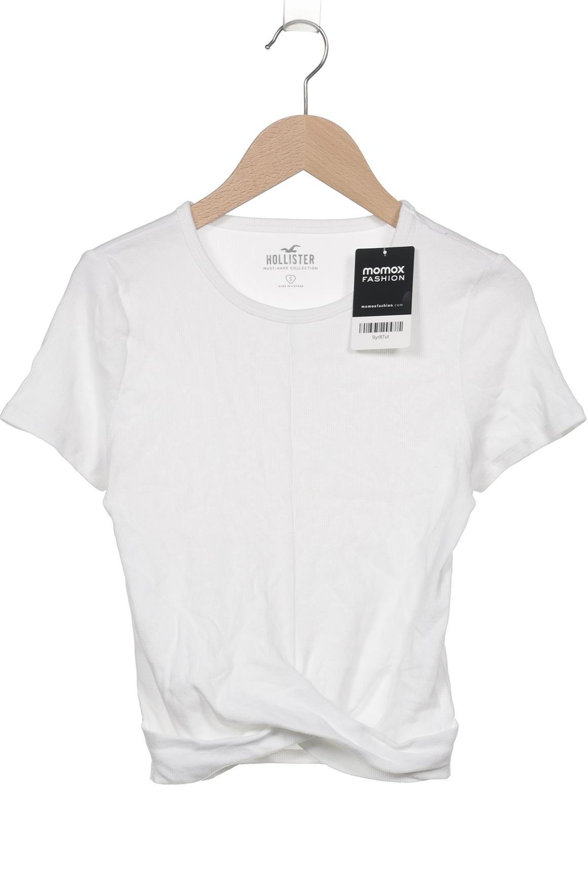 

Hollister Damen T-Shirt, weiß, Gr. 36