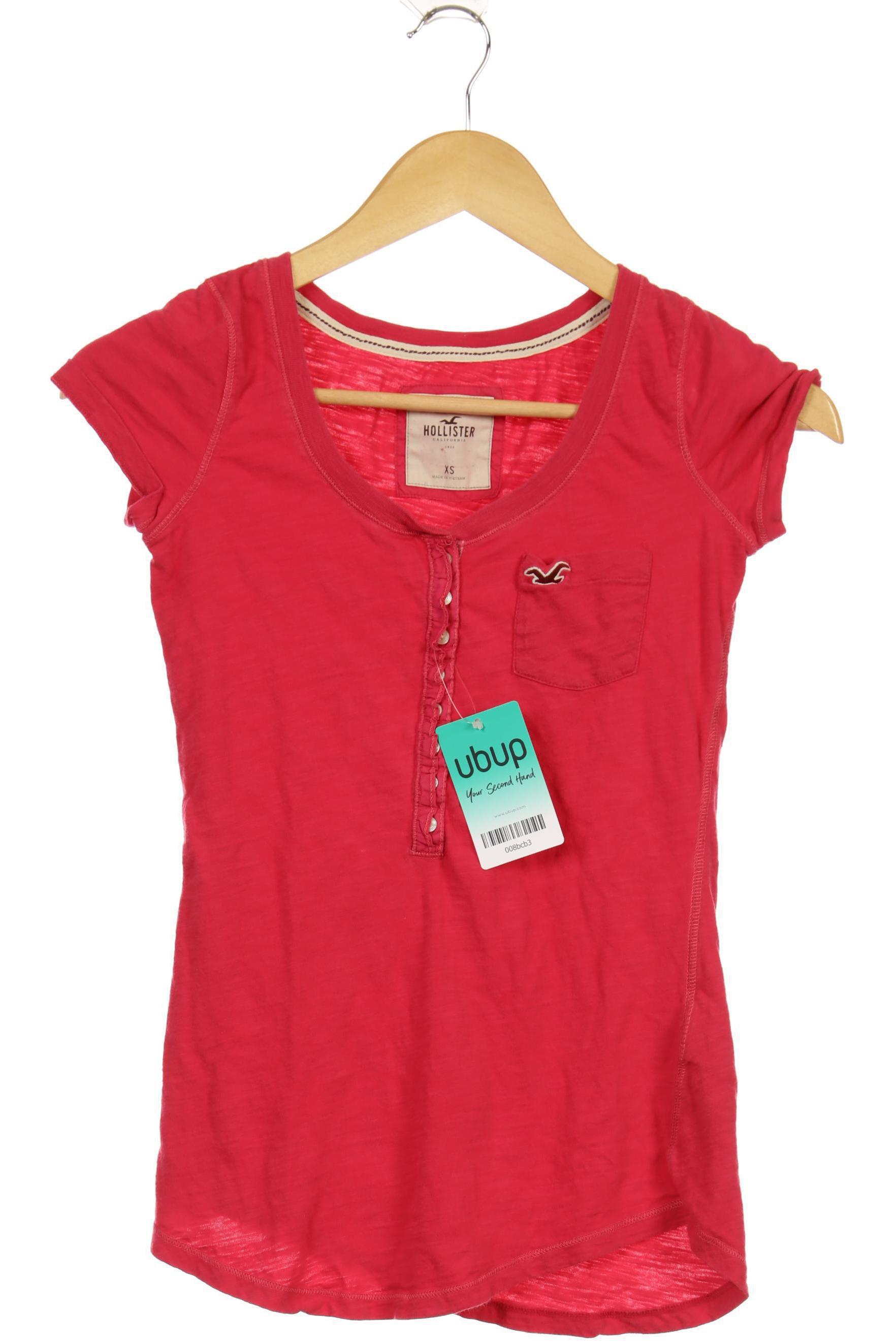 

Hollister Damen T-Shirt, pink, Gr.