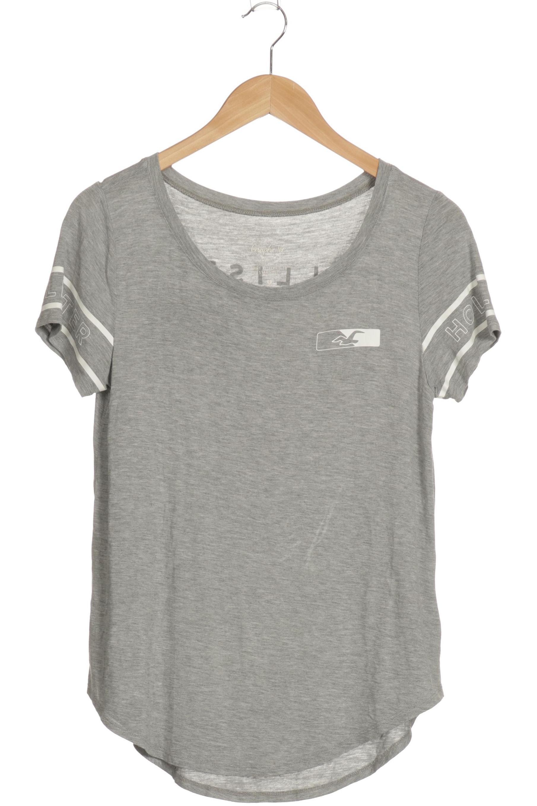 

Hollister Damen T-Shirt, grau, Gr.