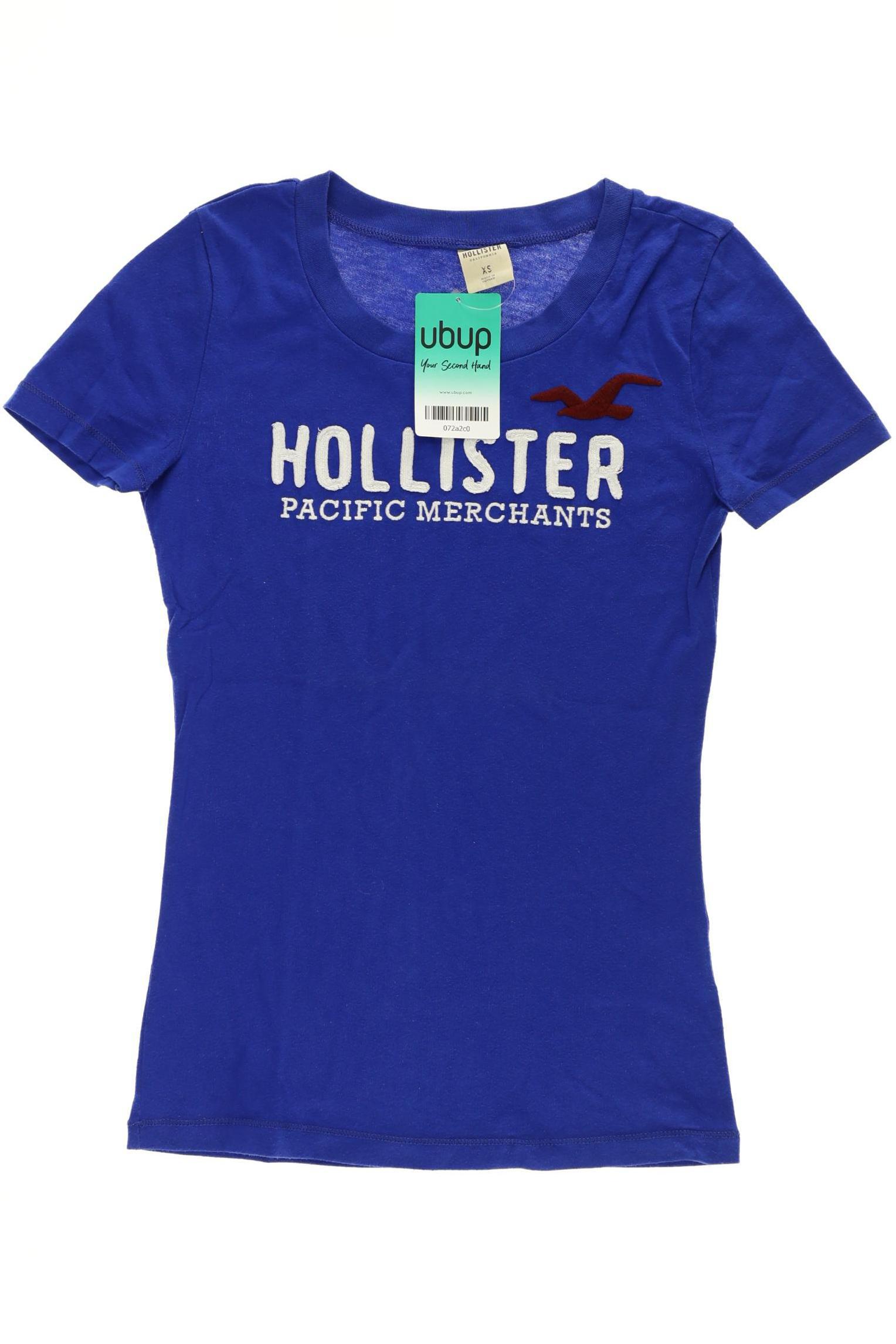 

Hollister Damen T-Shirt, blau, Gr.