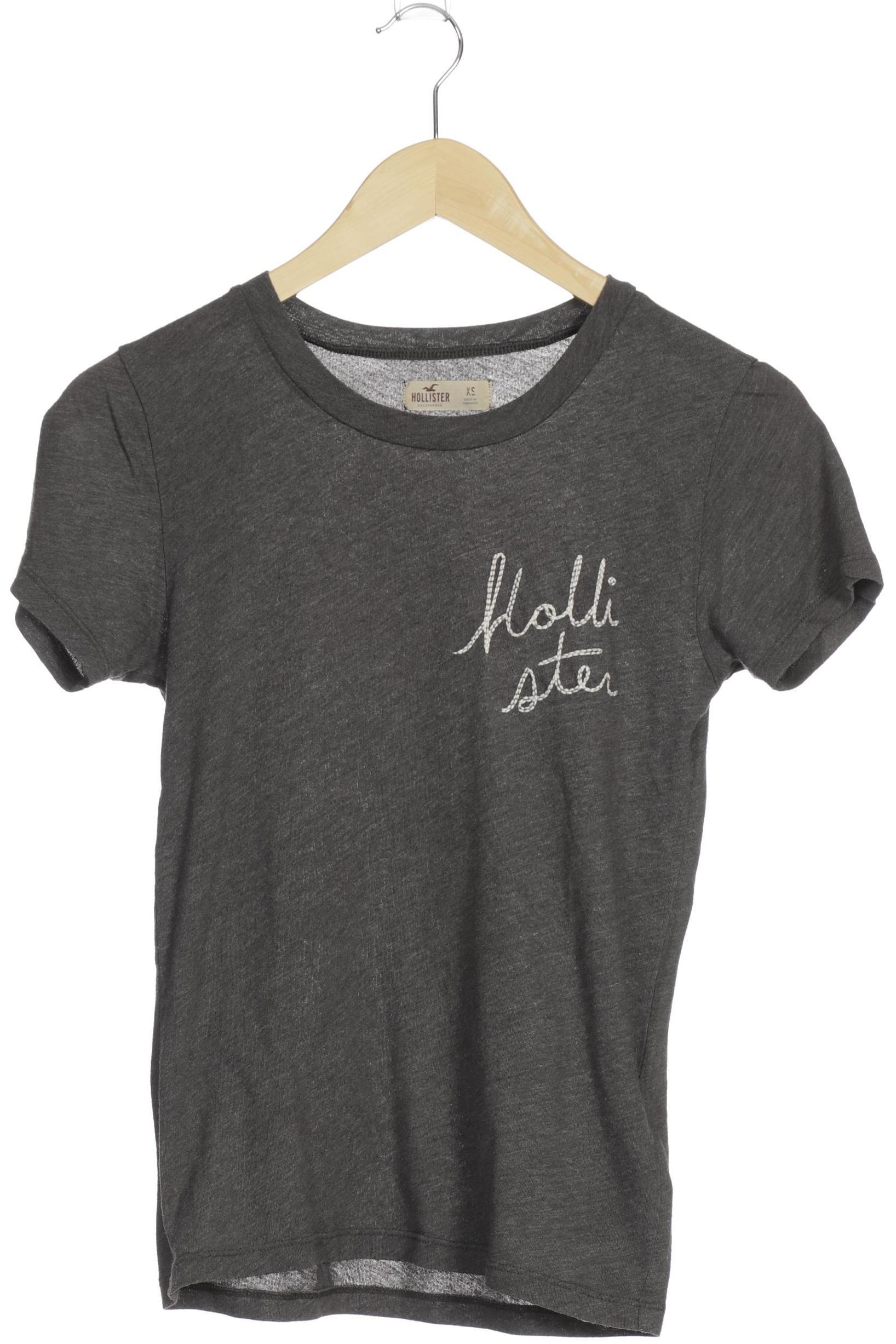

Hollister Damen T-Shirt, grau, Gr.