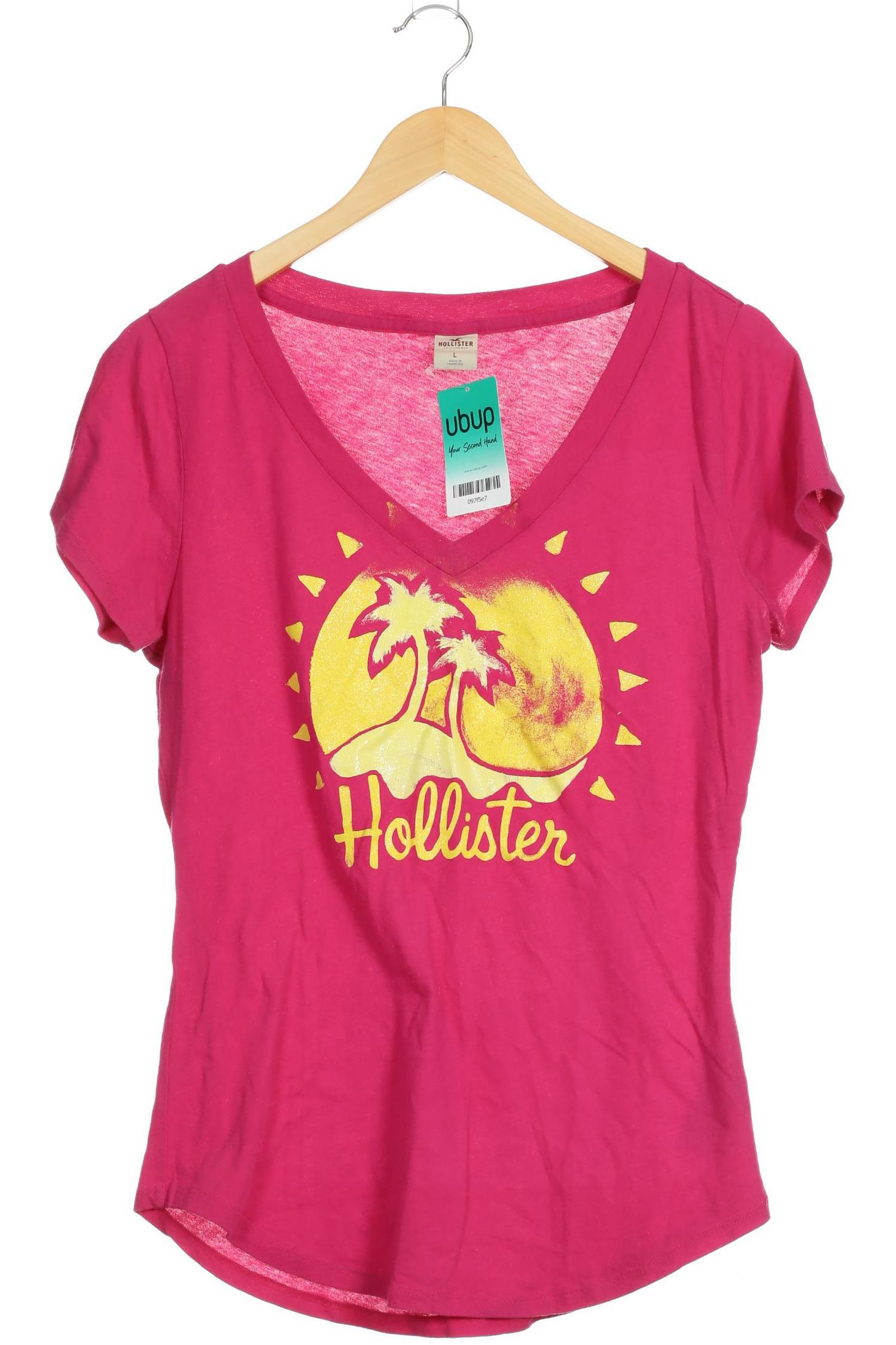 

Hollister Damen T-Shirt, pink, Gr.