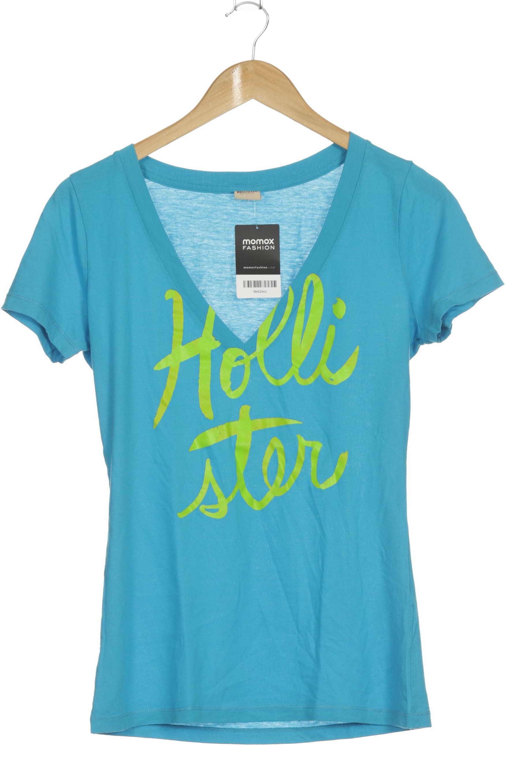 

Hollister Damen T-Shirt, türkis, Gr.