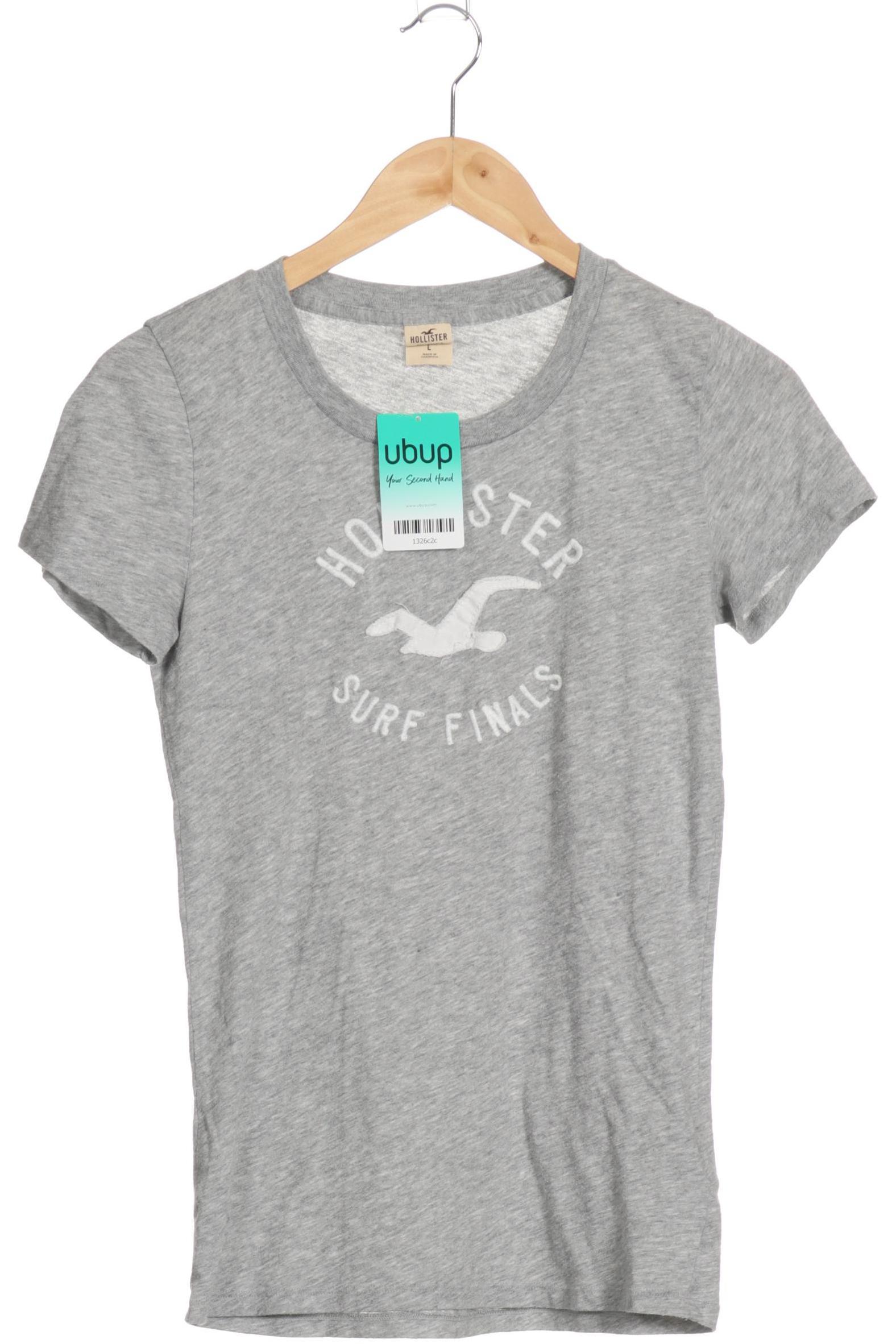 

Hollister Damen T-Shirt, grau, Gr.