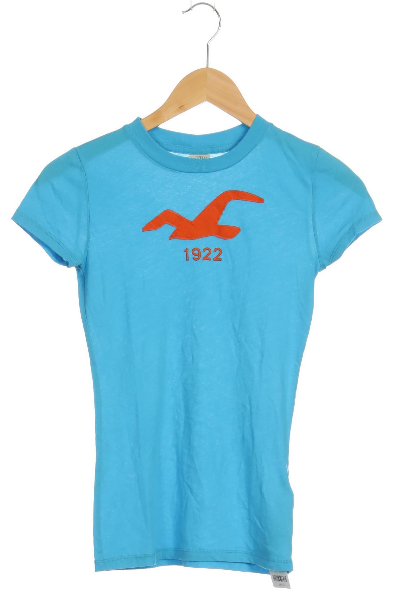 

Hollister Damen T-Shirt, blau, Gr.