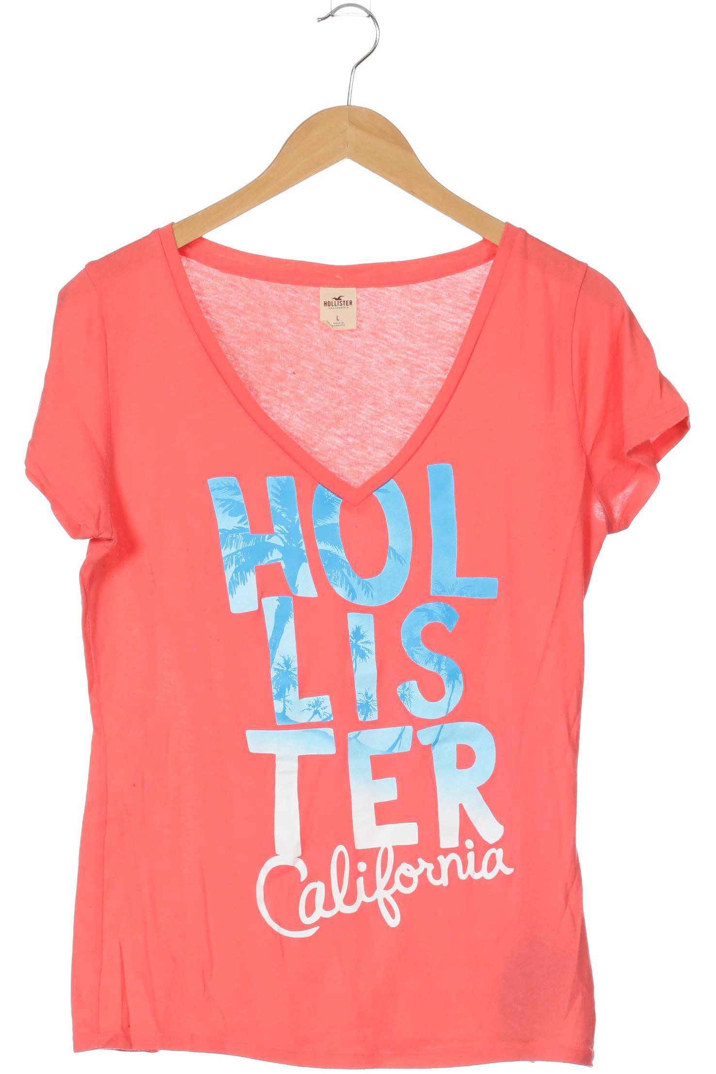 

Hollister Damen T-Shirt, pink, Gr.