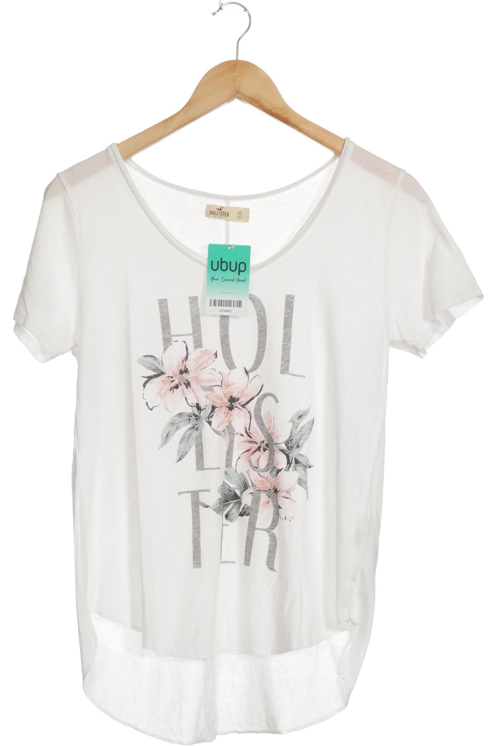 

Hollister Damen T-Shirt, weiß, Gr.