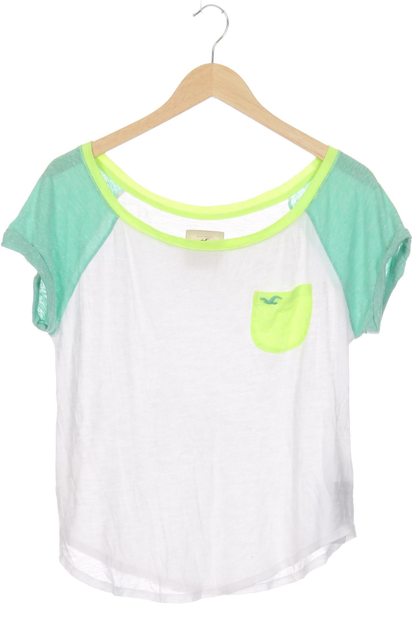 

Hollister Damen T-Shirt, weiß, Gr.