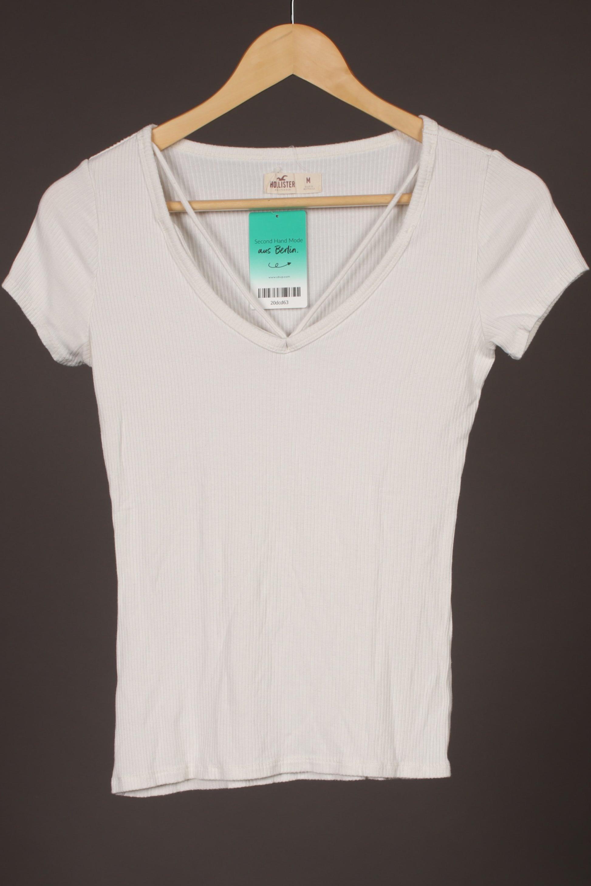 

Hollister Damen T-Shirt, weiß, Gr.