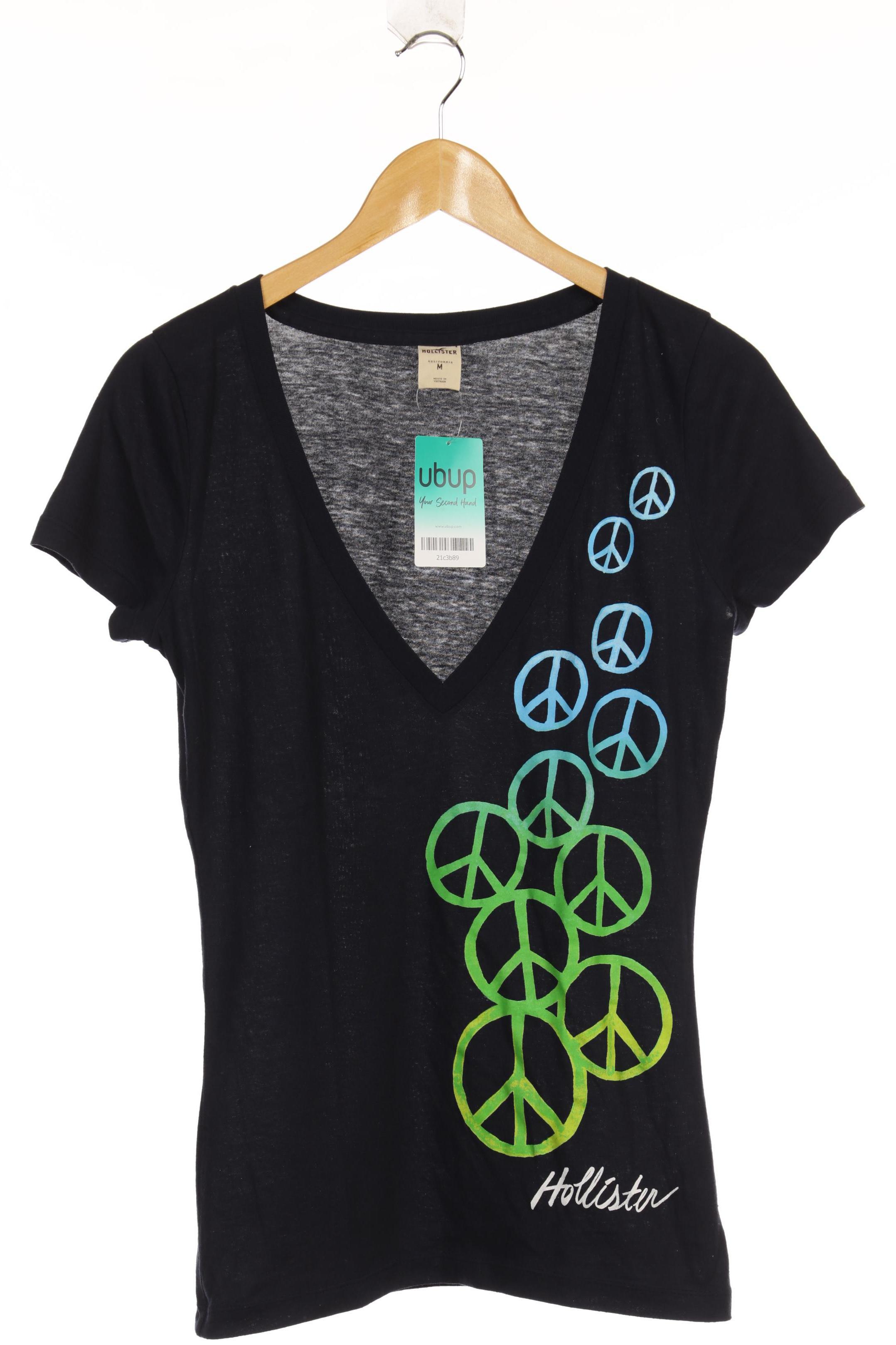 

Hollister Damen T-Shirt, blau, Gr.