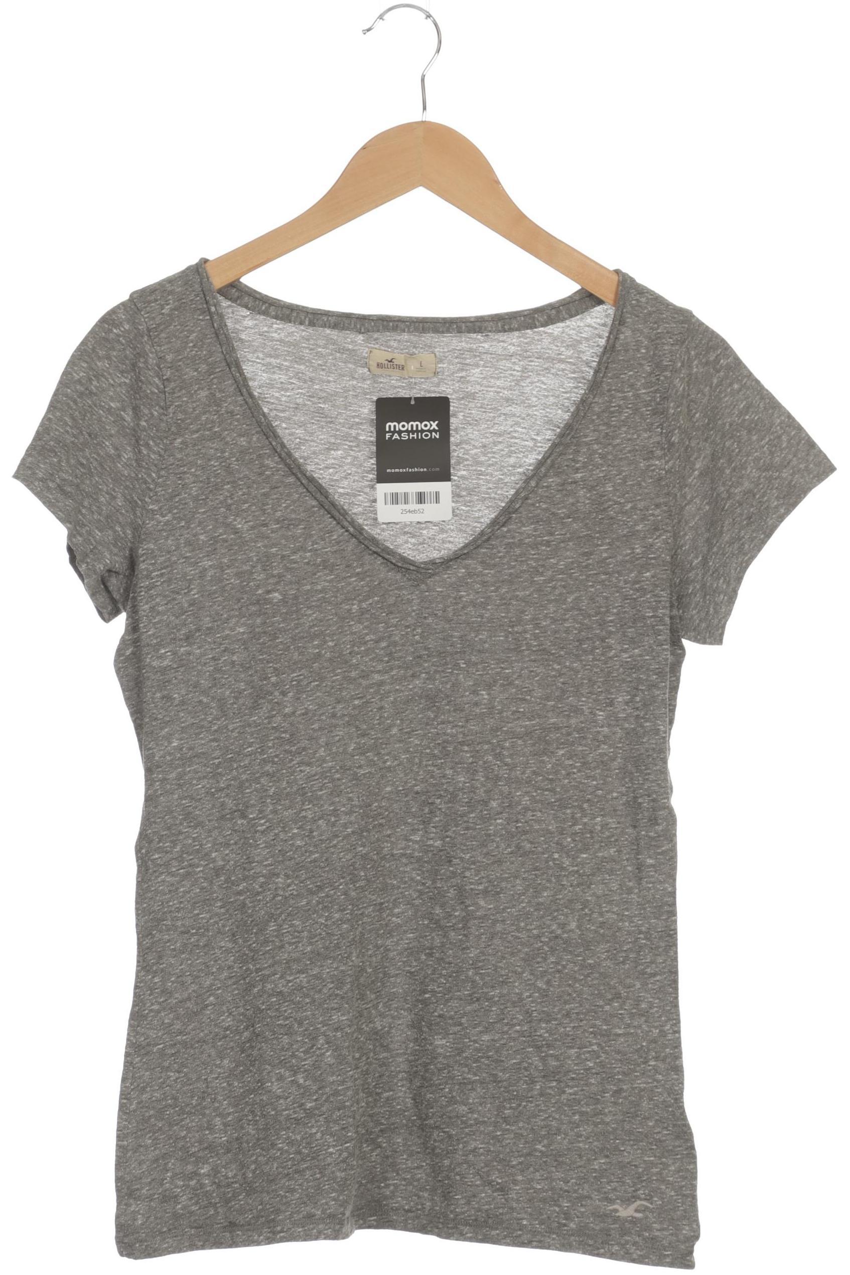 

Hollister Damen T-Shirt, grau, Gr.