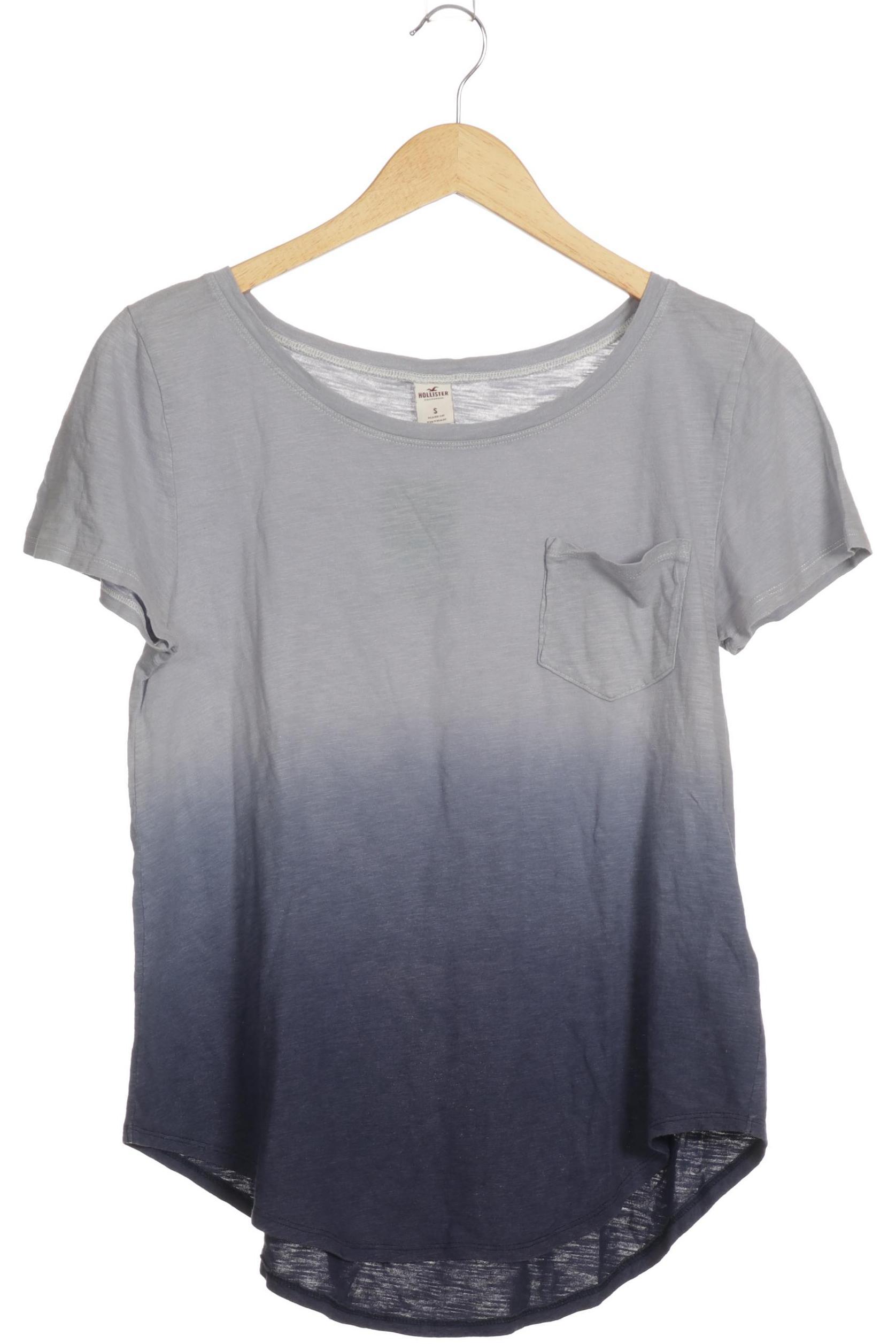 

Hollister Damen T-Shirt, blau, Gr.