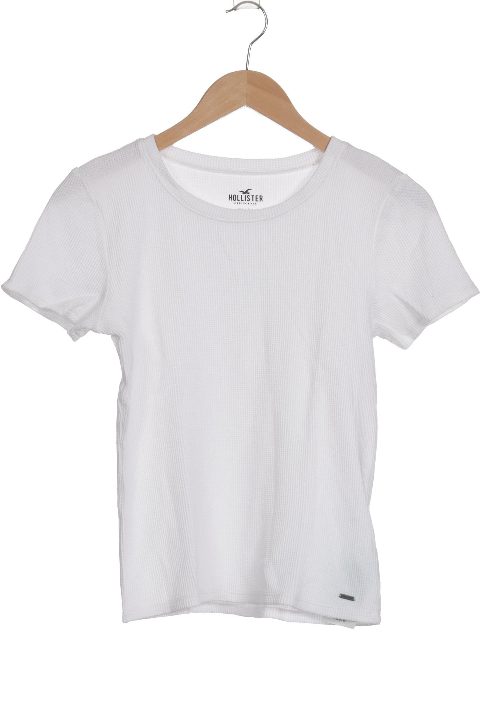 

Hollister Damen T-Shirt, weiß, Gr.