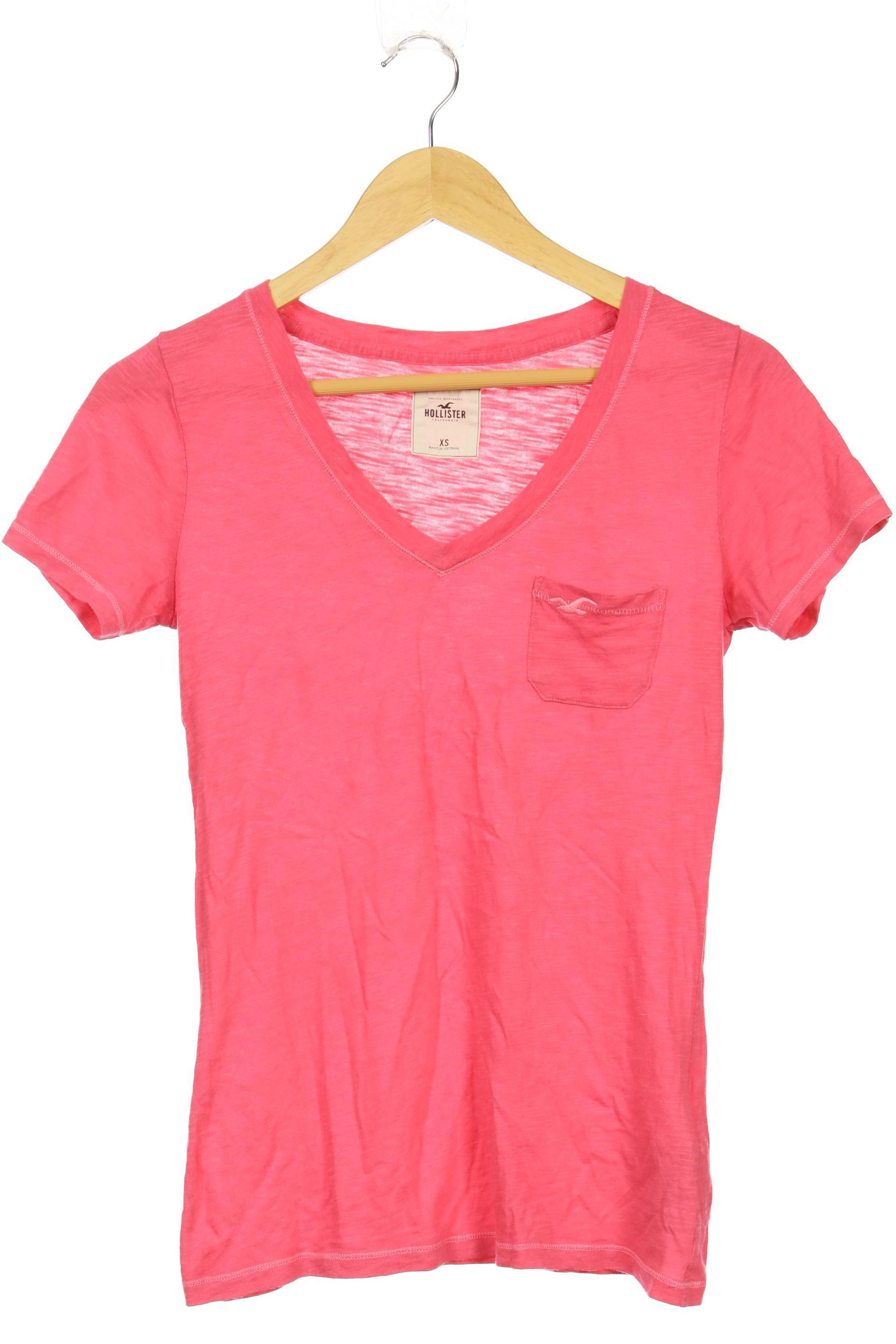 

Hollister Damen T-Shirt, pink, Gr.